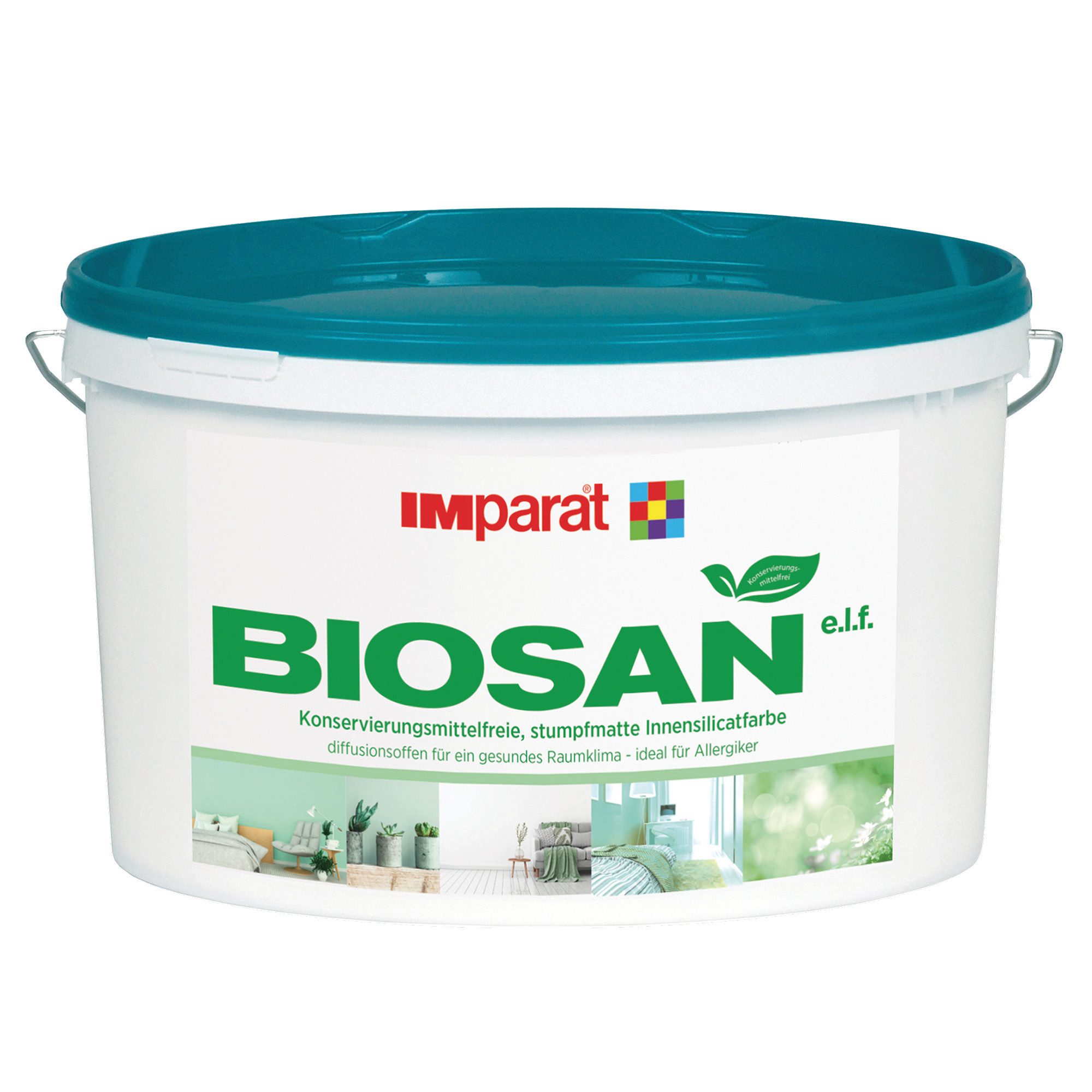 IMparat Farbwerk Iversen & Mähl GmbH & Co. KG Wand- und Deckenfarbe Biosan e.l.f. NAK2 12,5 l altweiß