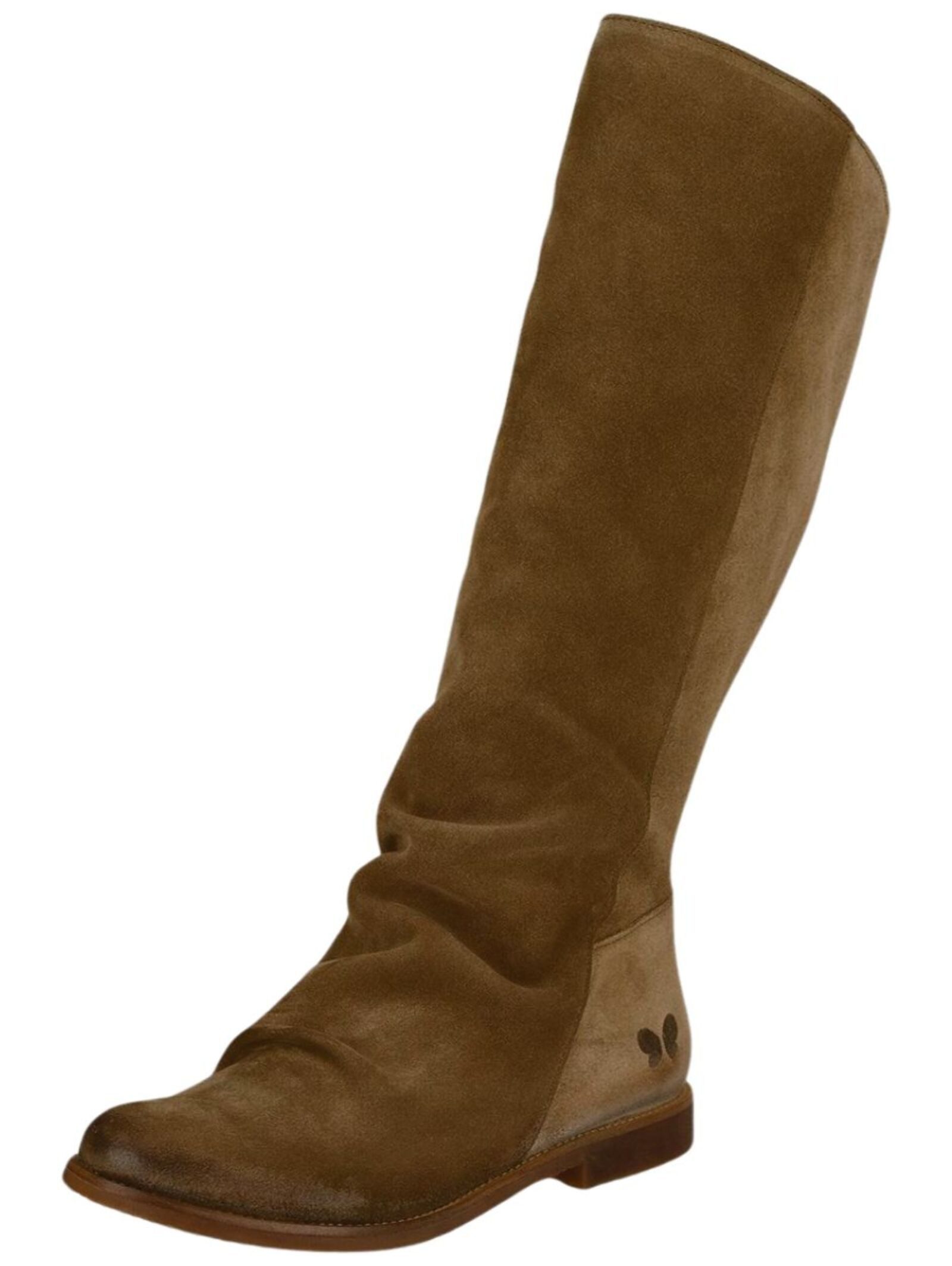 Felmini Wide Fit Stiefel Veloursleder Stiefel günstig online kaufen