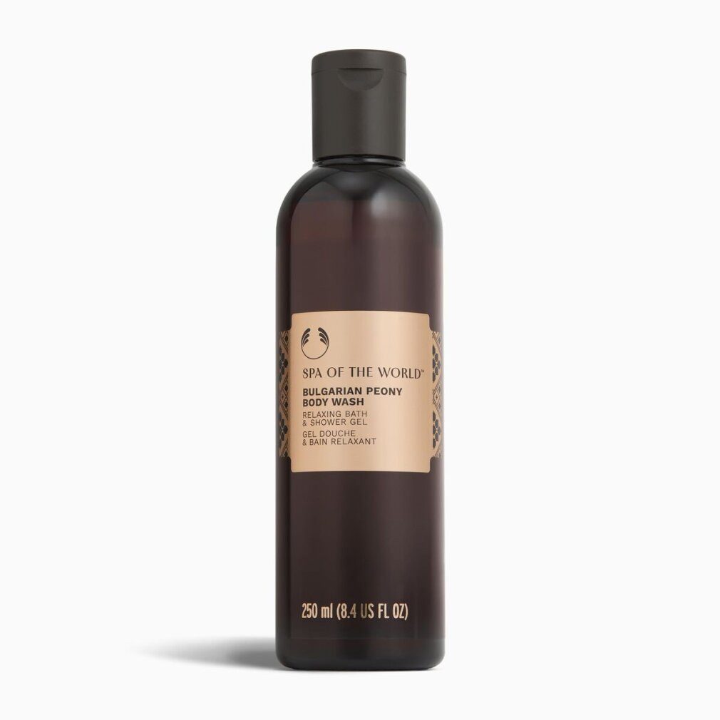 The Body Shop Körperpflegemittel SPA DER WELT bulgarisches Pfingstrosenduschgel 250 ml