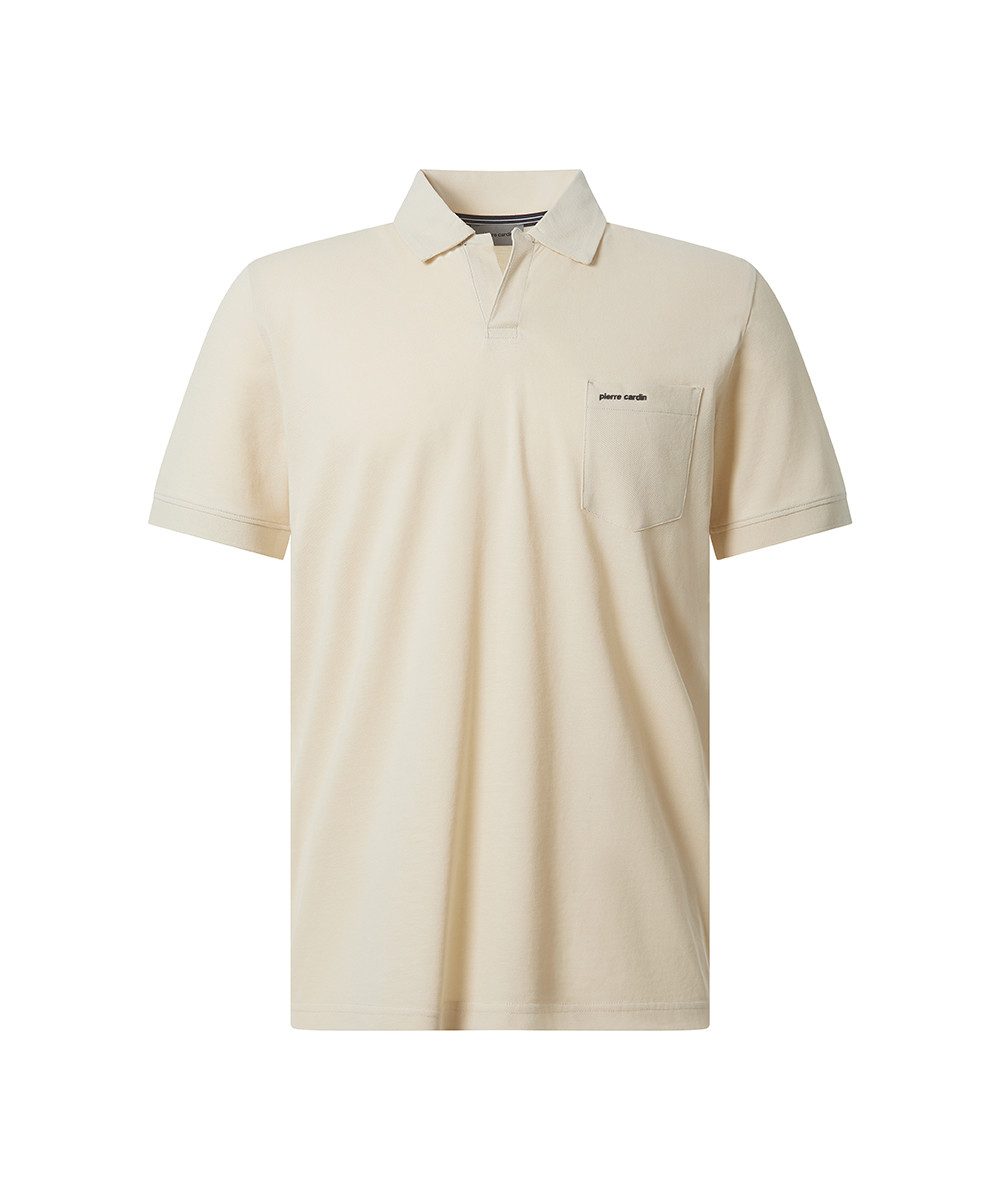 Pierre Cardin Poloshirt normale Passform, mit kurzem Arm, mit offenem Polokragen