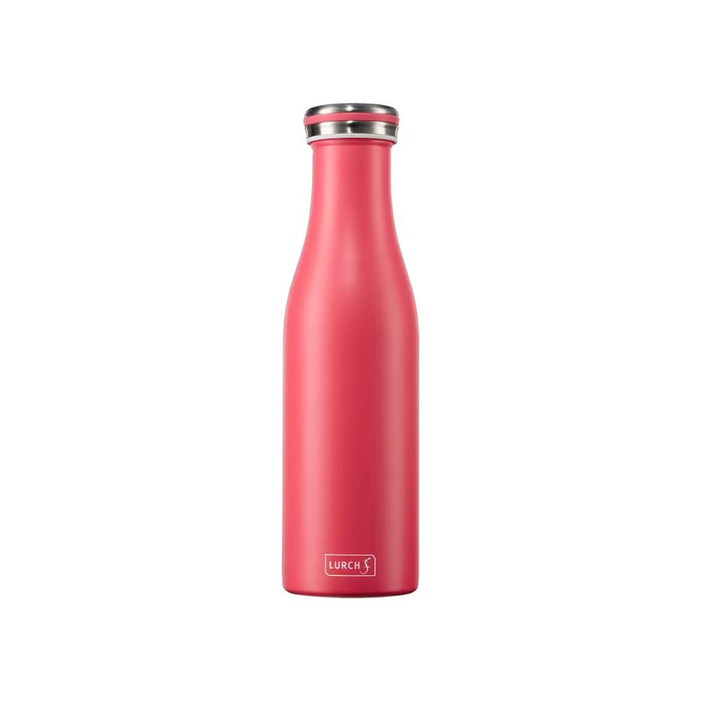 Lurch Trinkflasche LURCH Isolier-Trinkflasche Pink 0,5 Liter