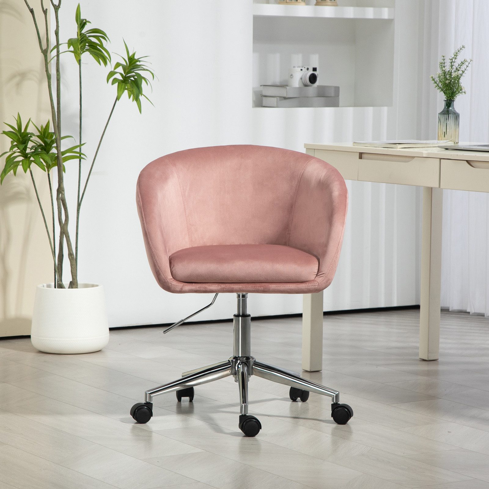 SVITA Bürostuhl LOUISA, Schreibtischstuhl, Samtbezug, 360° günstig online kaufen