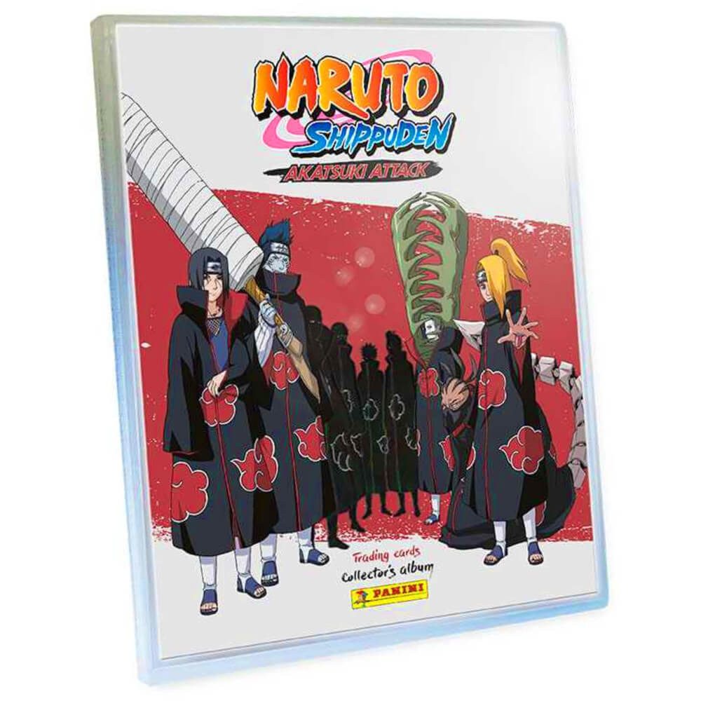 Panini Sammelkarte Naruto Shippuden Karten - Akatsuki Attack Trading Cards (2024), Naruto Shippuden Karten - 1 Sammelmappe