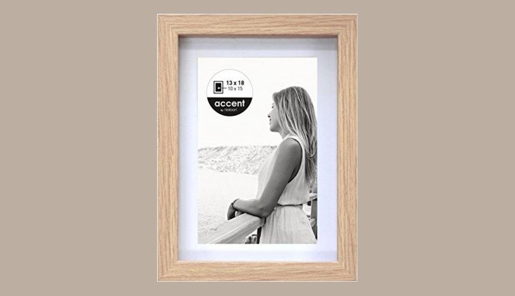 nielsen Bilderrahmen 1132002 Holzrahmen Aura eiche 13x18cm