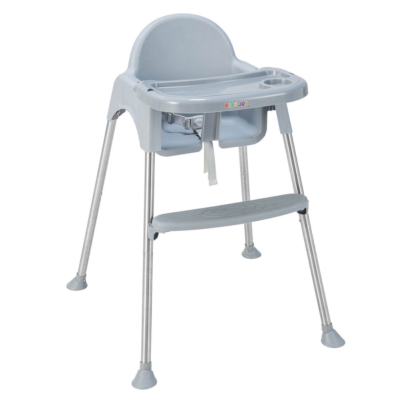 COSTWAY Hochstuhl, 4 in 1 mit Sicherheitsgurt,für 6-36 Monaten Baby günstig online kaufen