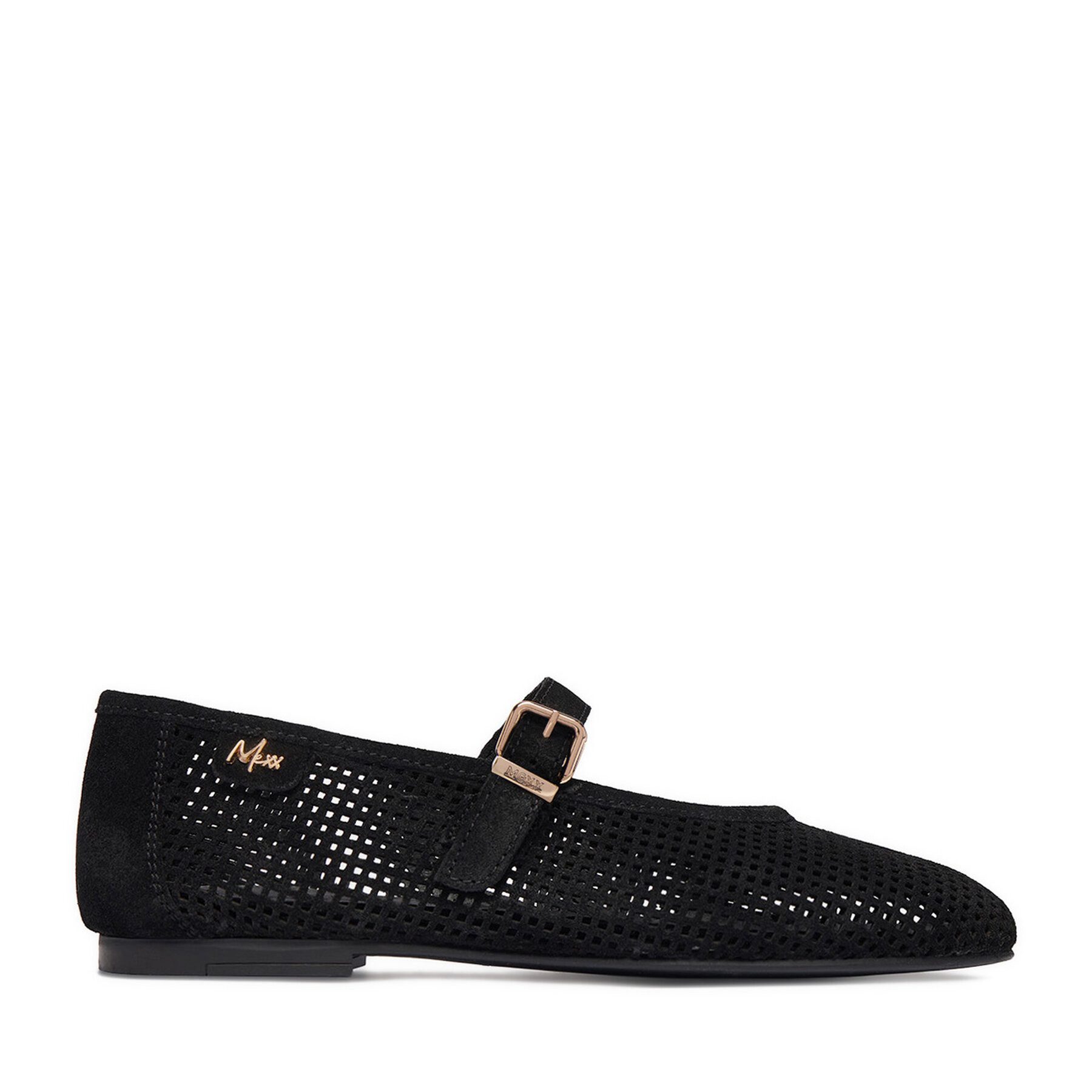 Mexx Mexx Damen-Ballerinas, Schwarz Ballerina