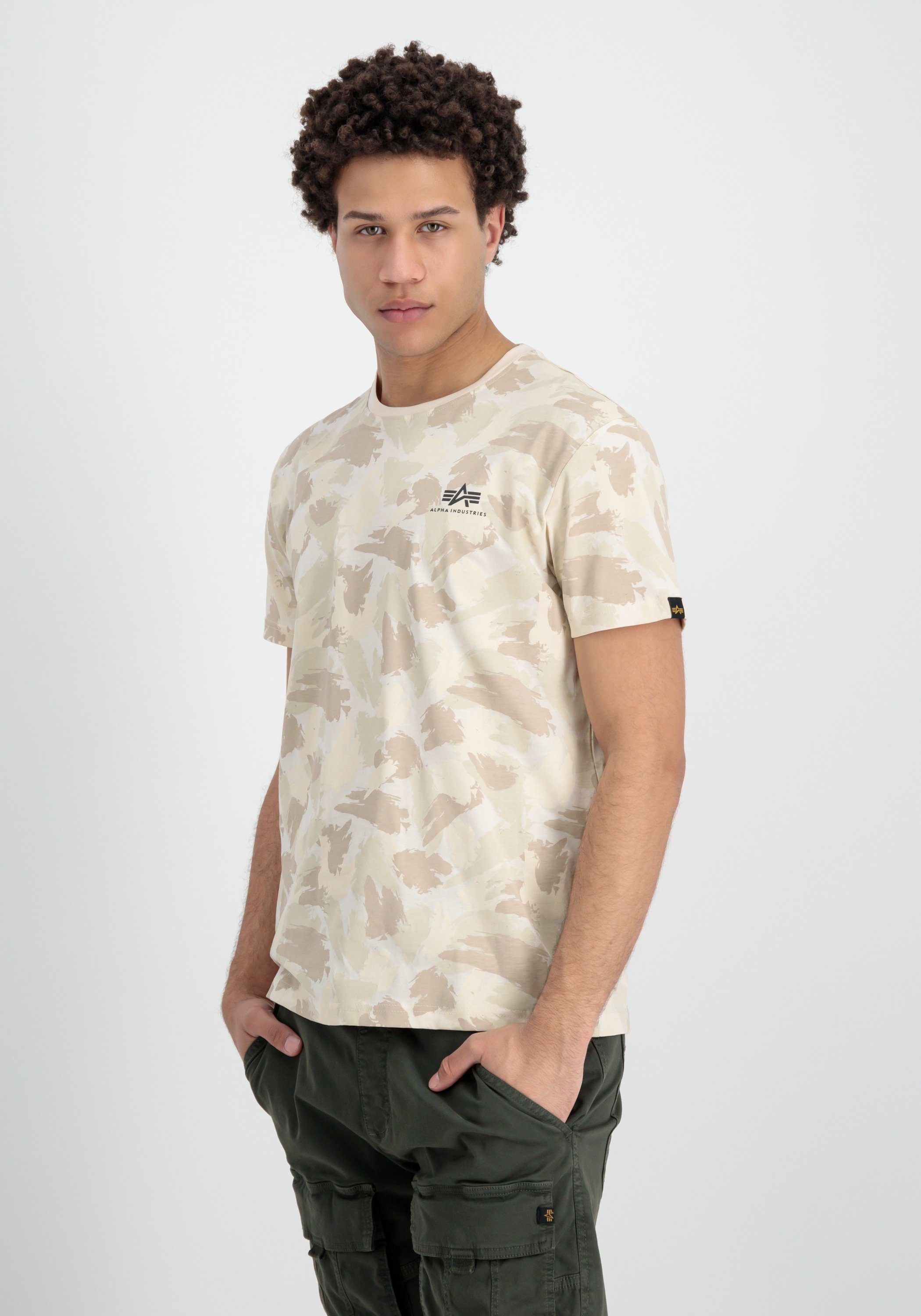 Alpha Industries T-Shirt Alpha Industries T-Shirts - Camo Backprint Men T