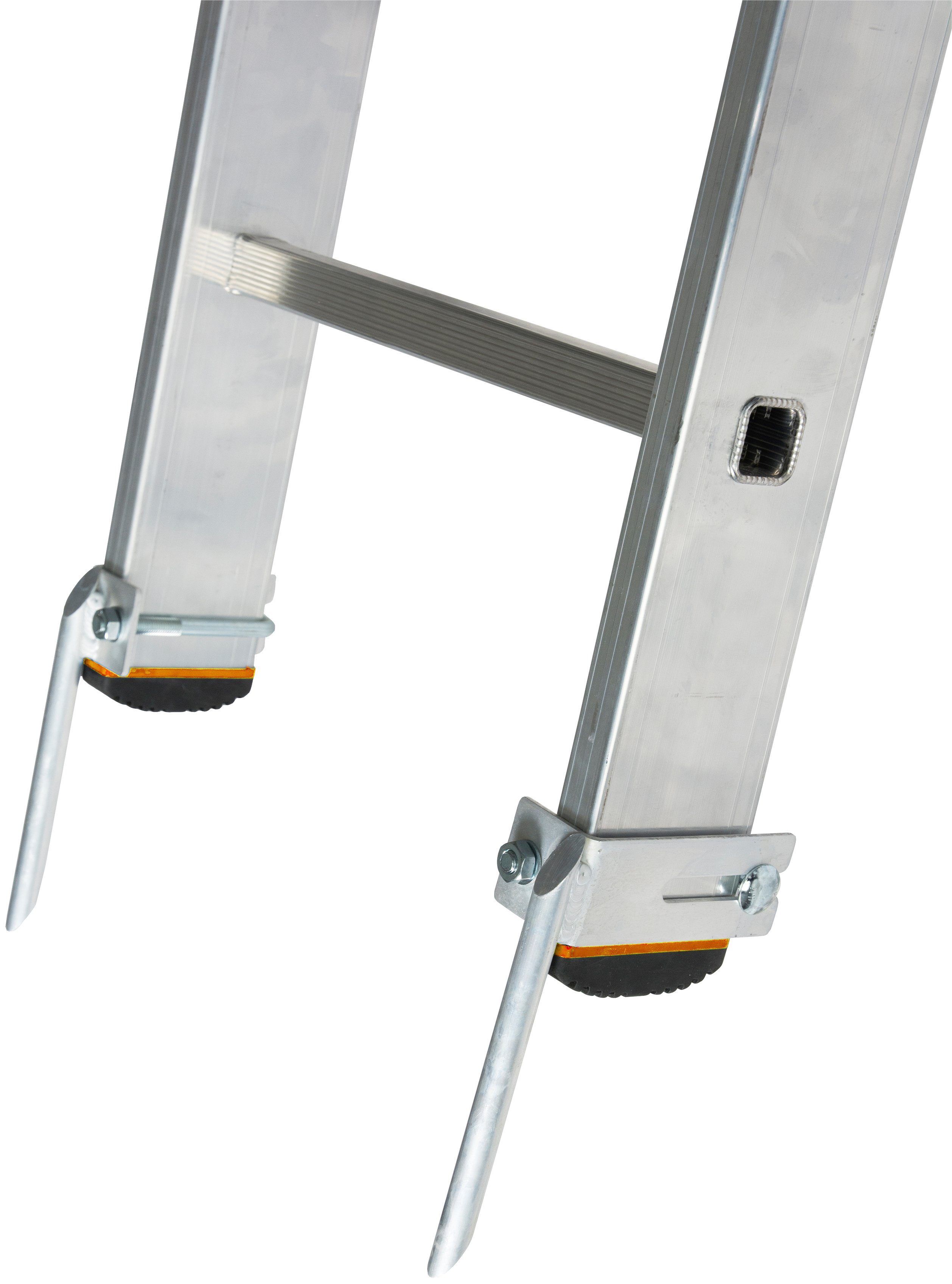 KRAUSE Leiternspitzen CombiSystem, (Set, x mit 64 Leitern bis 97 Holmquerschnitte 25 mm, x zum mm 25 für Aufschrauben, 2-St)