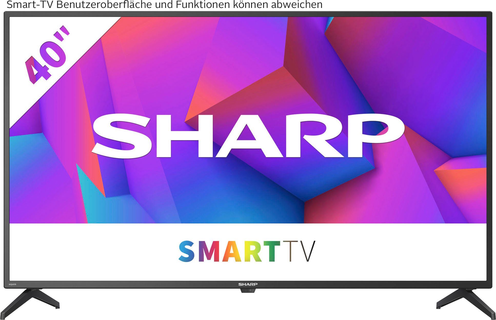 2T-C40FEx Full LED-Fernseher (101 HD, Smart-TV) cm/40 Sharp Zoll,