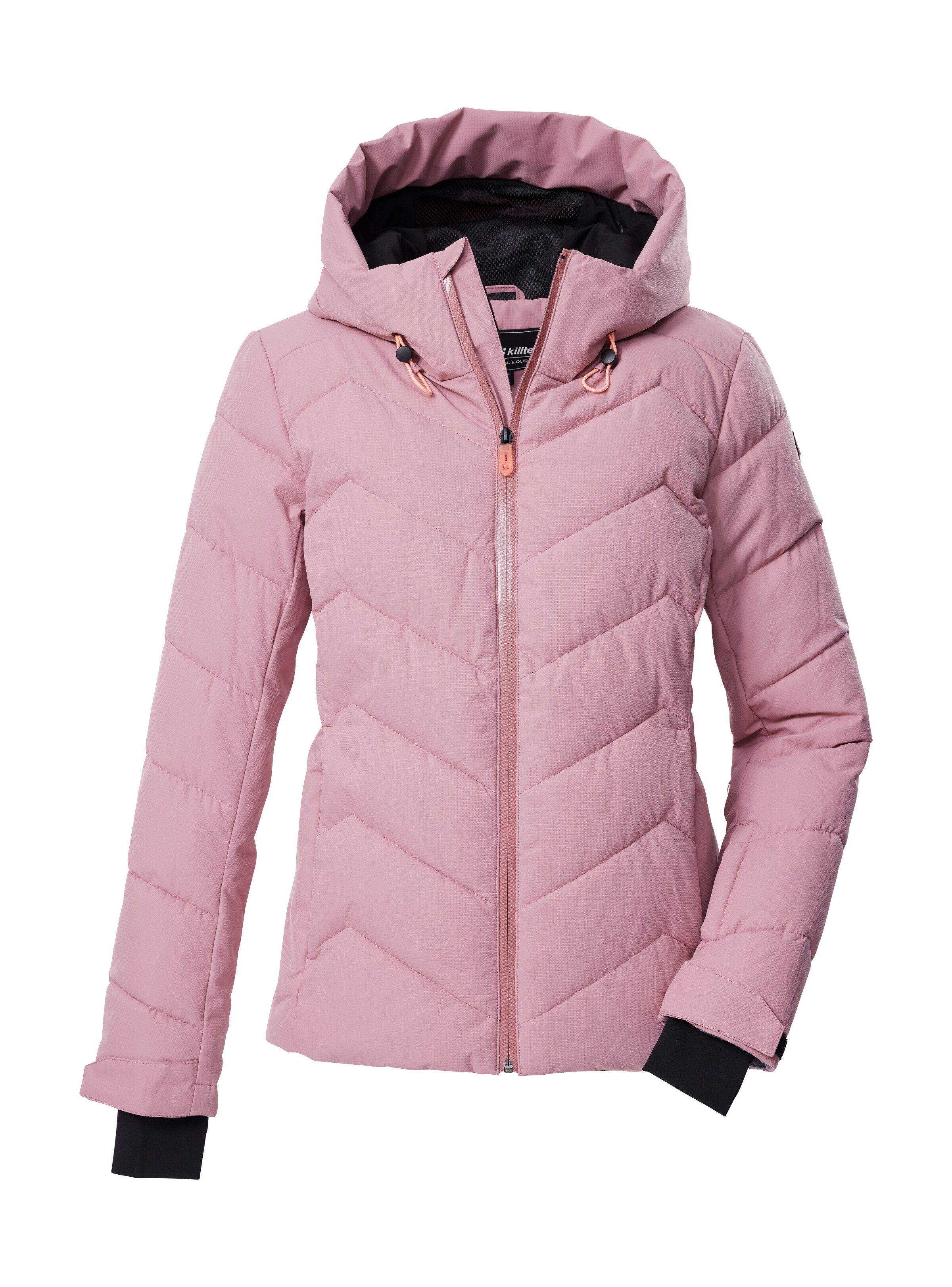 Killtec Skijacke KSW 31 WMN SKI QLTD JCKT Winddichte, wasserabweisende Skijacke mit Daunenoptik und Schneefang