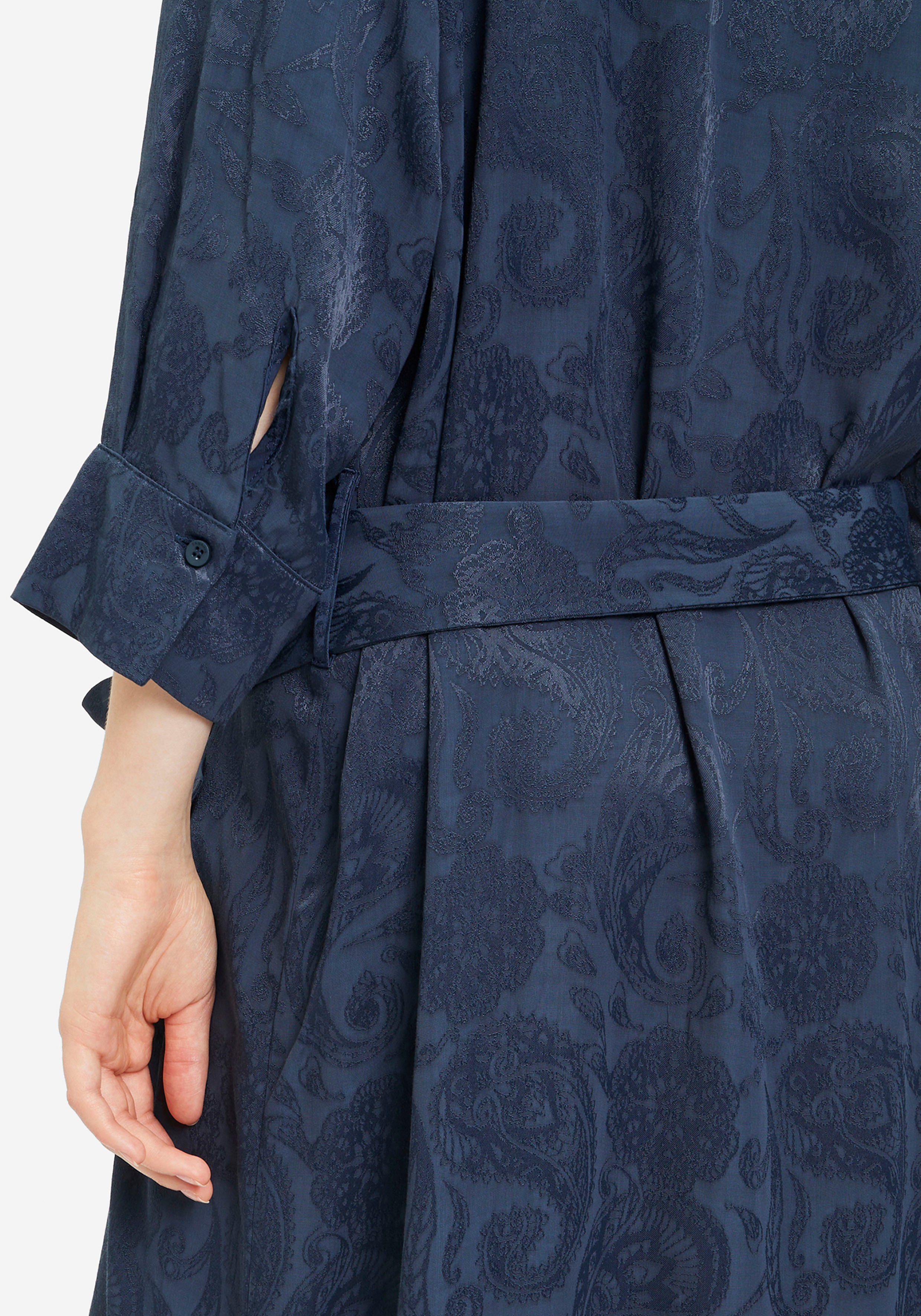 Tamaris Hemdblusenkleid mit glänzenden NEUE Paisley-Muster - KOLLEKTION