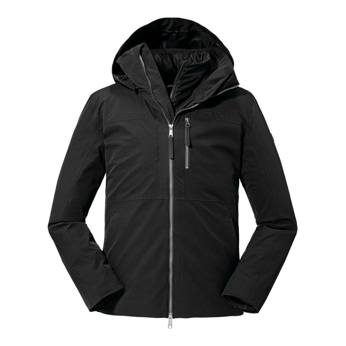 Schöffel 3-in-1-Funktionsjacke Krakau Herren Funktionsjacke, Windjacke, Winterjacke, Regenjacke, Anorak