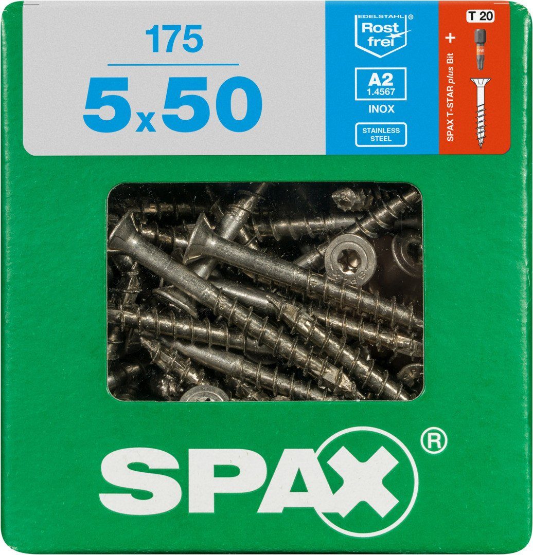 Holzbauschraube Spax Universalschrauben 5.0 x 50 mm TX 20 - 175