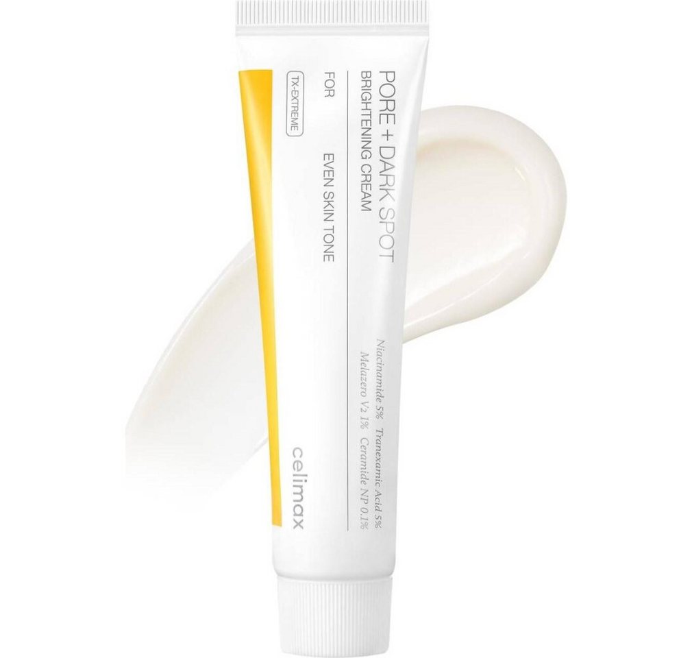 celimax Gesichtspflege Pore + Creme zum Aufhellen von dunklen Flecken