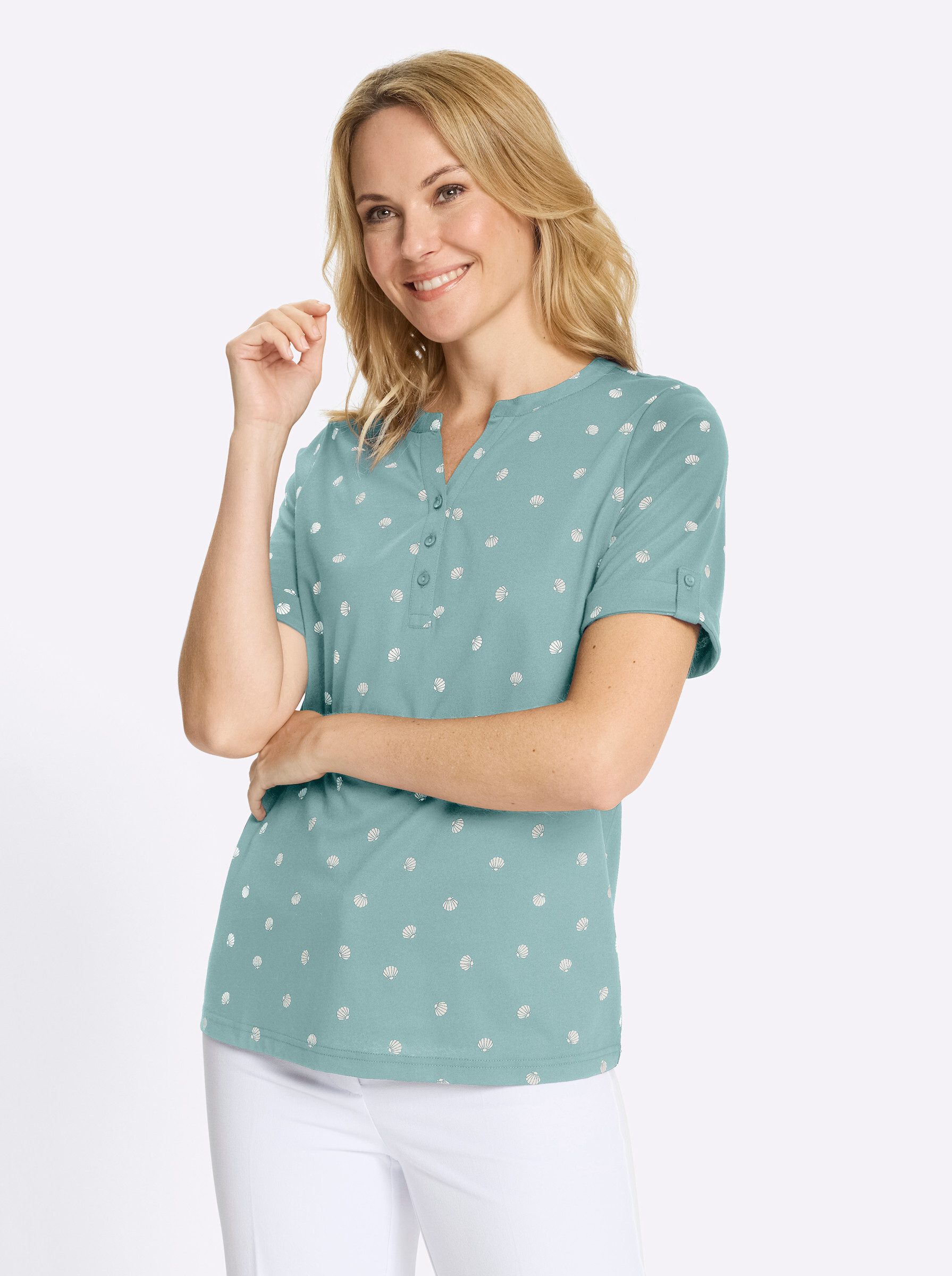 Sieh an! T-Shirt Kurzarm-Shirt Kurzarm günstig online kaufen