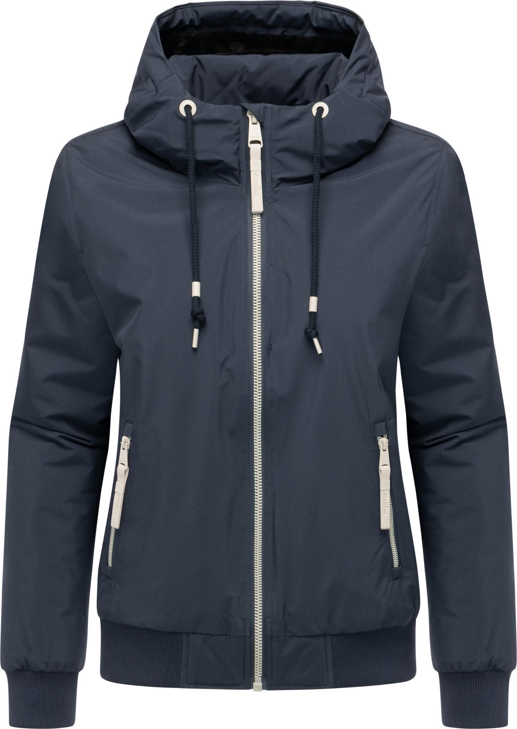 Ragwear Bomberjacke Oggie Warm YOUMODO Wasserdichte Outdoorjacke mit Kapuze
