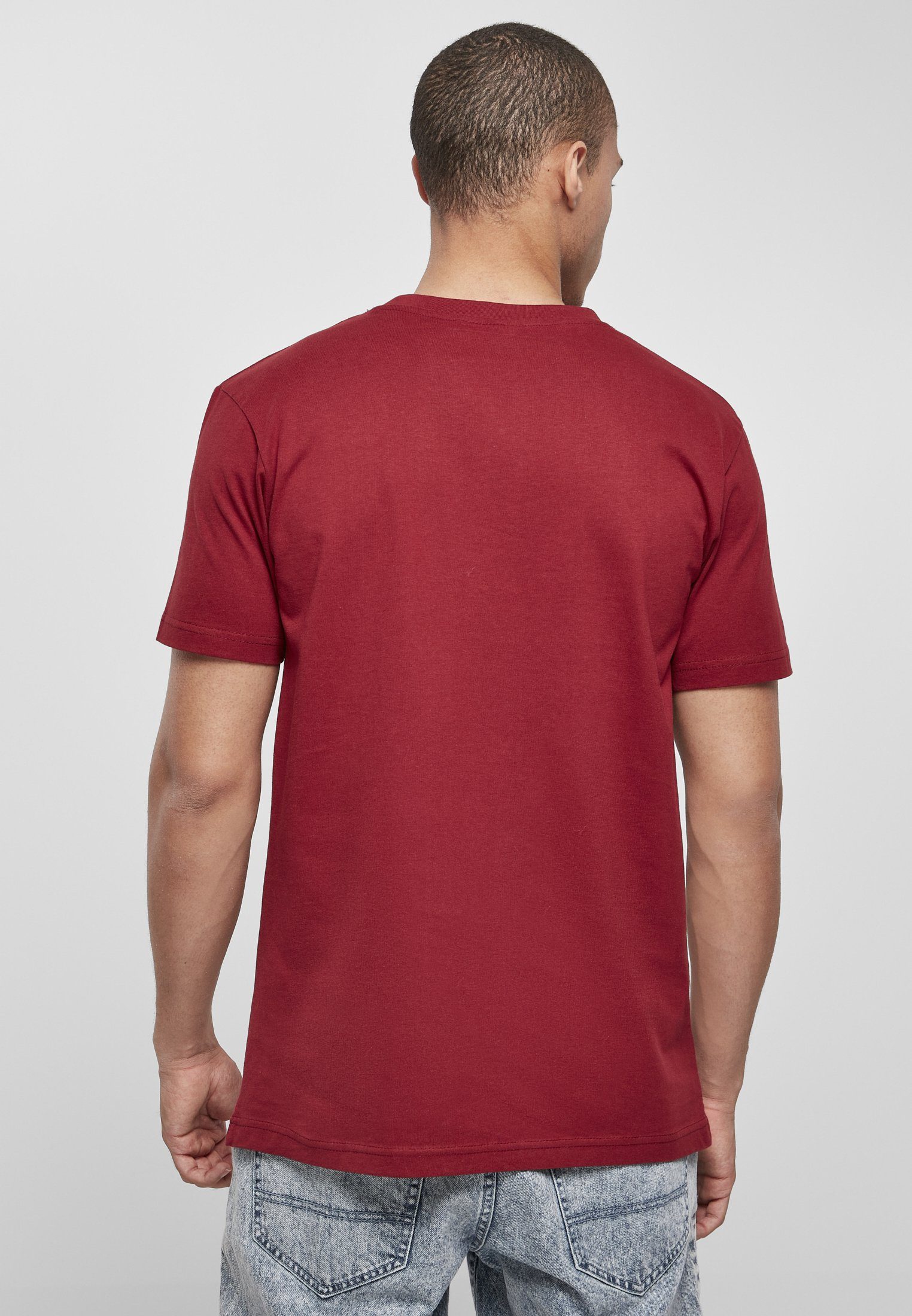 burgundy Shop Tee Kurzarmshirt Merchcode Herren Popeye (1-tlg) Barber