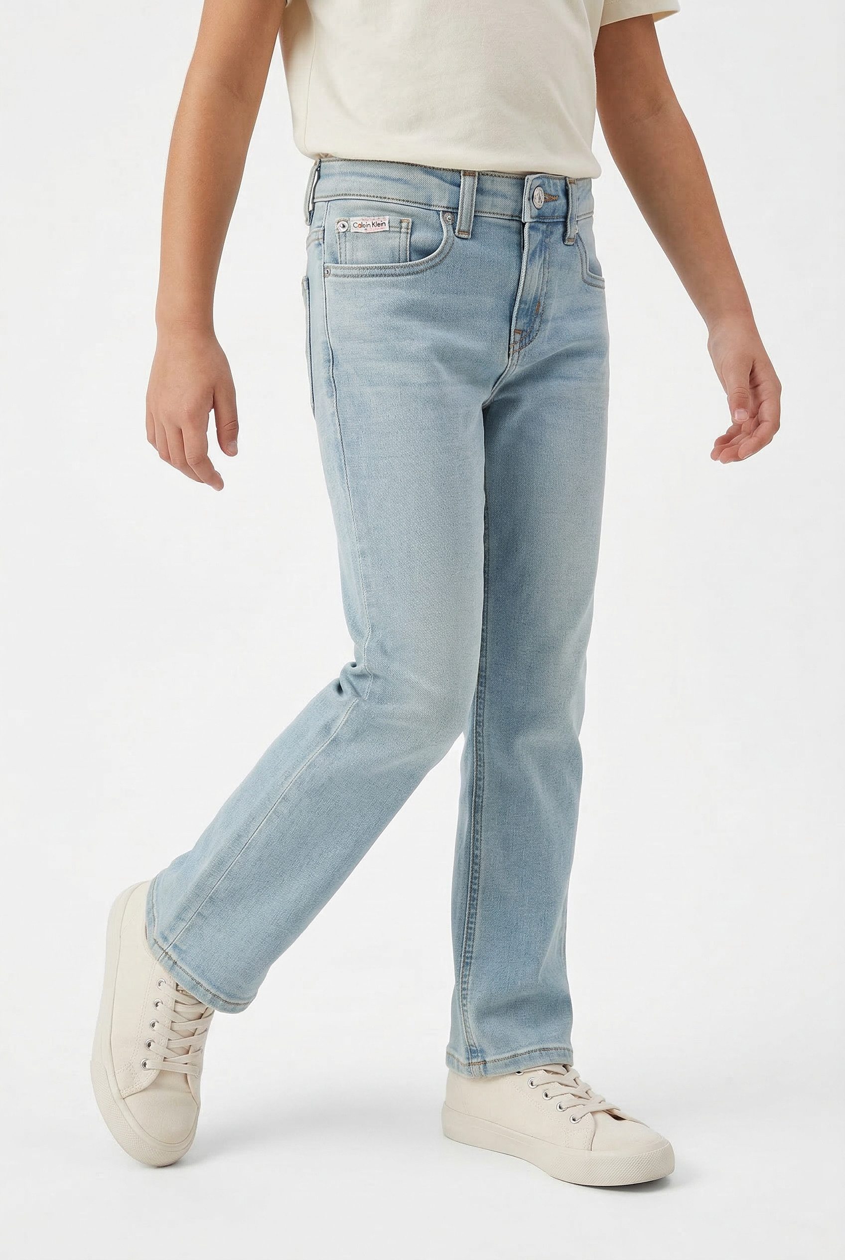 Calvin Klein Jeans Straight-Jeans STRAIGHT ANDREW WASH Regular fit mit Taschen