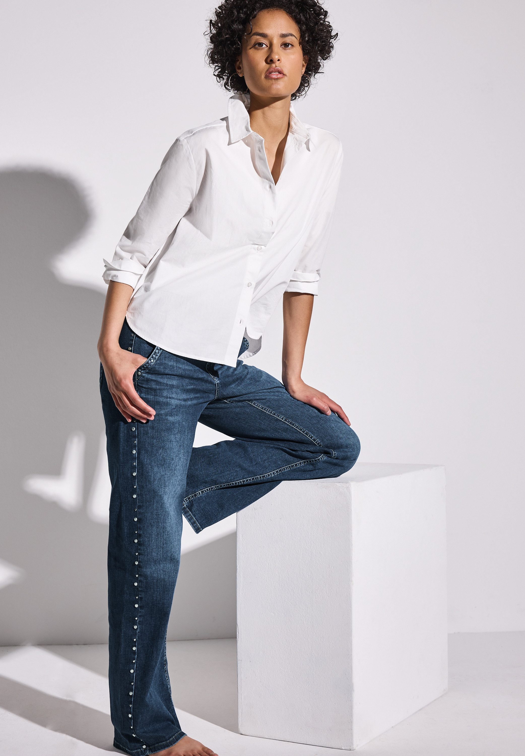 STREET ONE Stoffhose