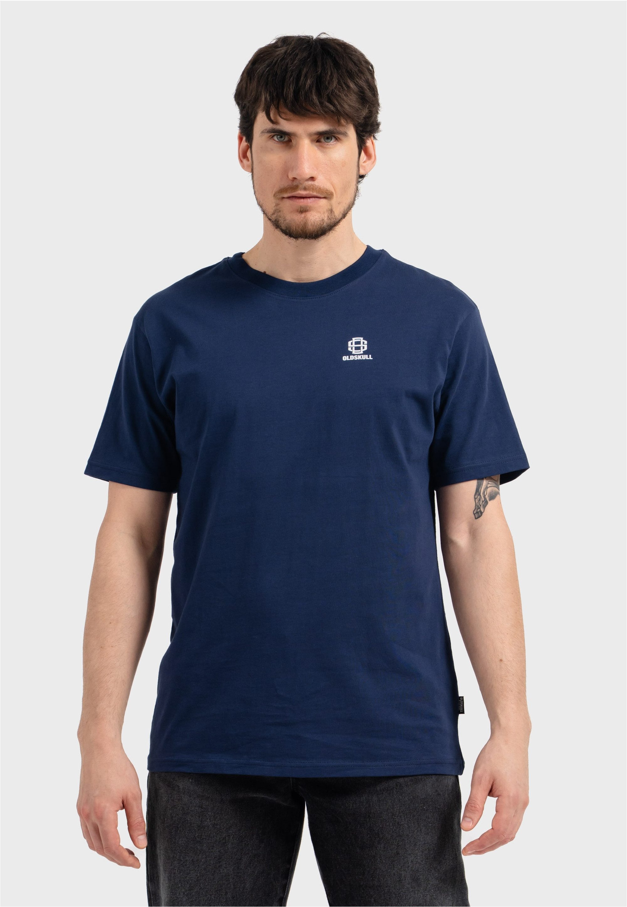 Oldskull T-Shirt Basic Oldskull 25 Logo unverkennbare Oldskull-Optik günstig online kaufen