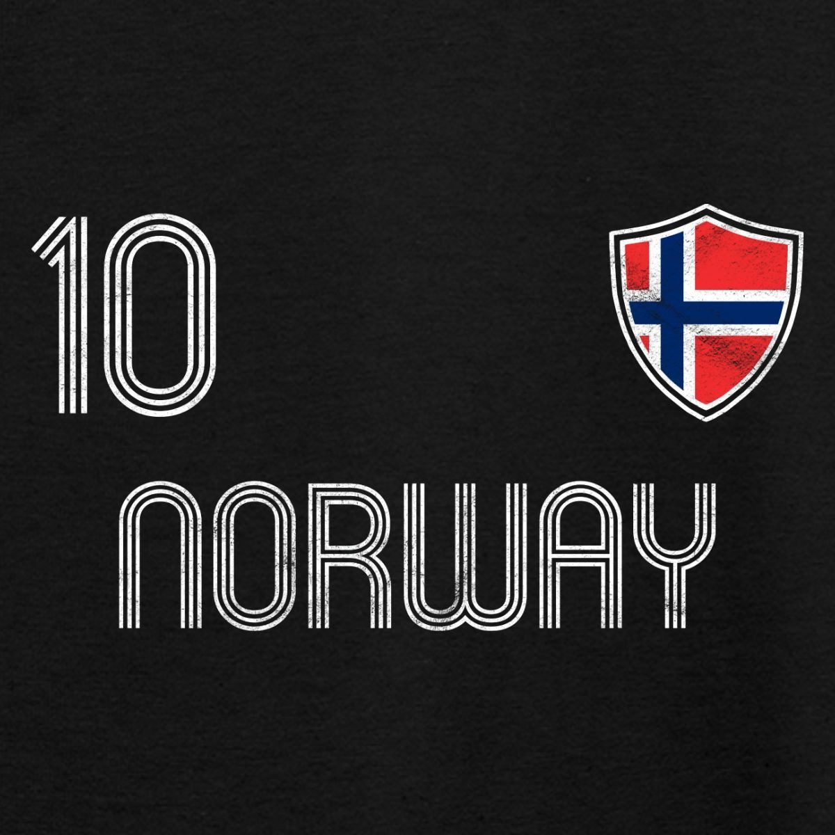 Spreadshirt T-Shirt Norwegen Trikot, Norwegen Fußball Flagge Kinder T-Shirt (1-tlg)