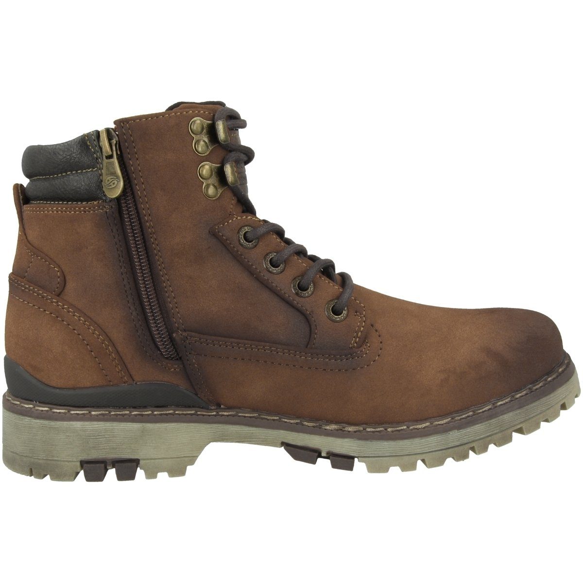 Dockers by Gerli 47LY101 Herren Schnürboots Stiefeletten, Stiefel, Winterstiefel, Winterboots, Schneestiefel