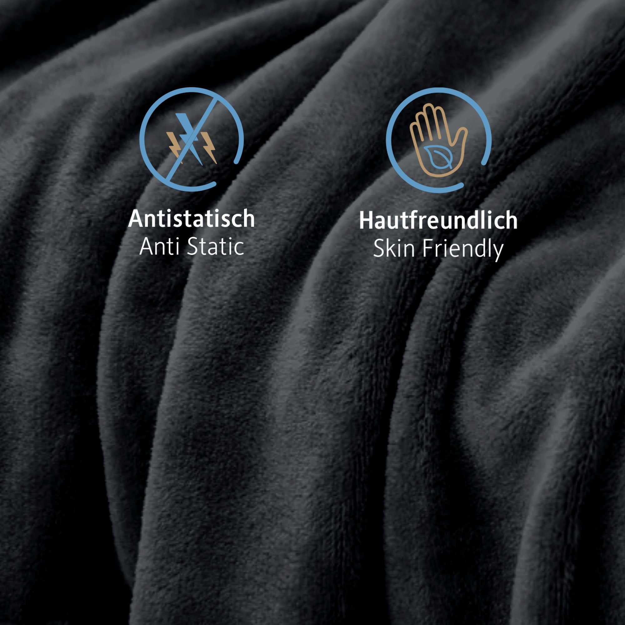 Wohndecke Extra Warme Flauschige Kuscheldecke(450 g/m), günstig online kaufen