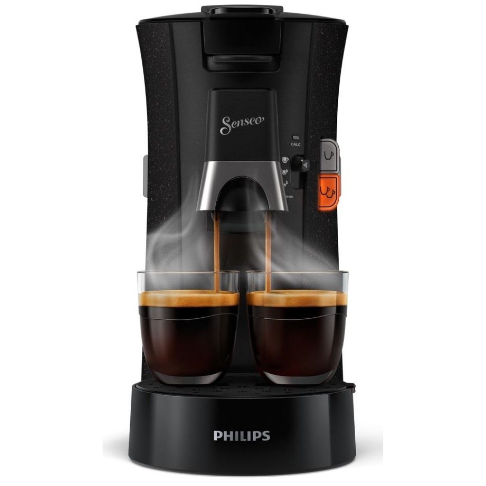 Philips Senseo Select CSA240/20 Kaffeepadmaschine - Kaffeepadmaschine schwarz ECO 