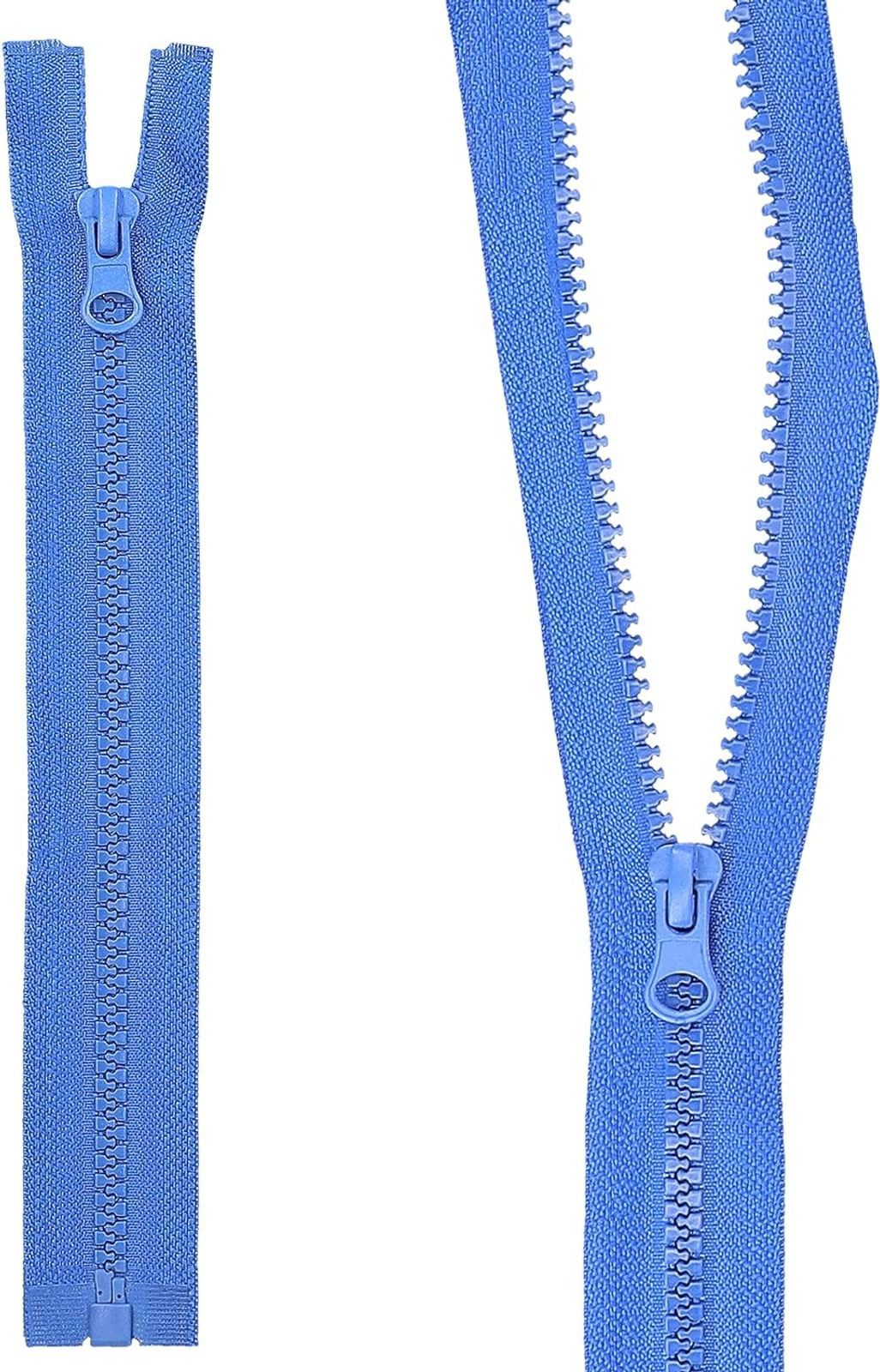 mumbi Reißverschluss Reißverschluss teilbar Kunststoff Reißverschlüsse Zipper grobe Zähne