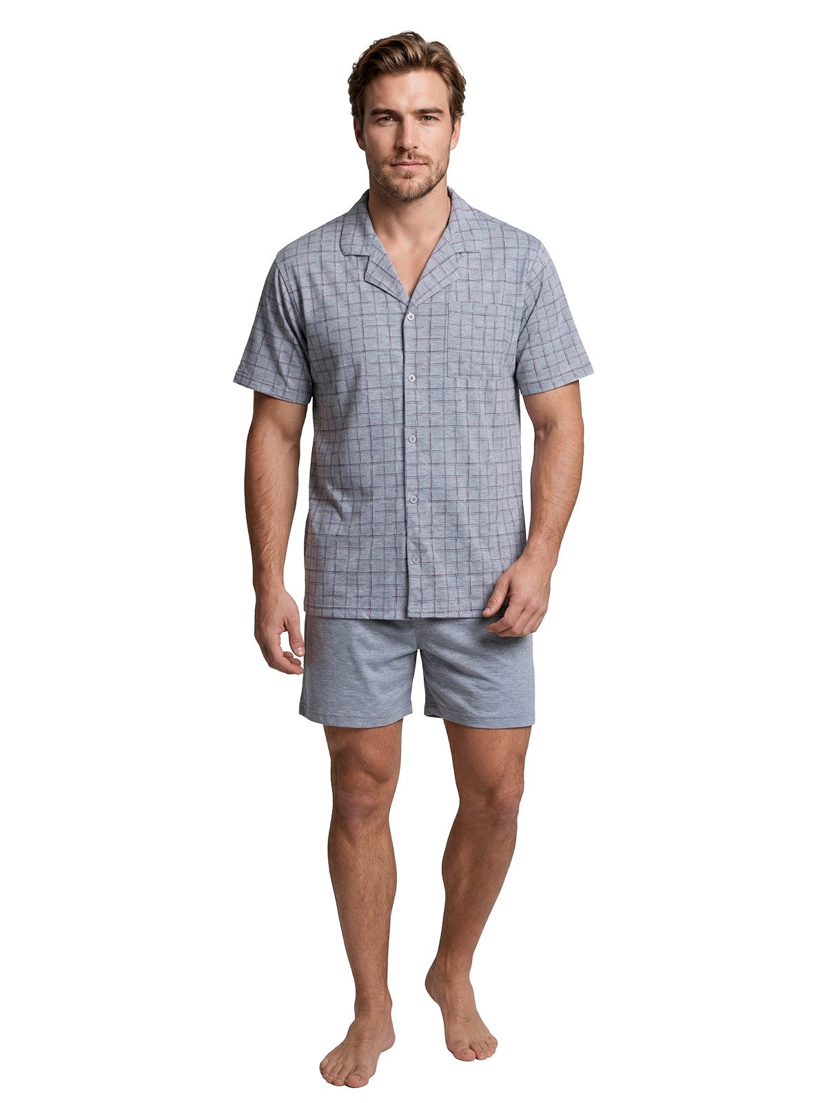 Henry Terre Shorty Pyjama Set Kurz - Karl Karo