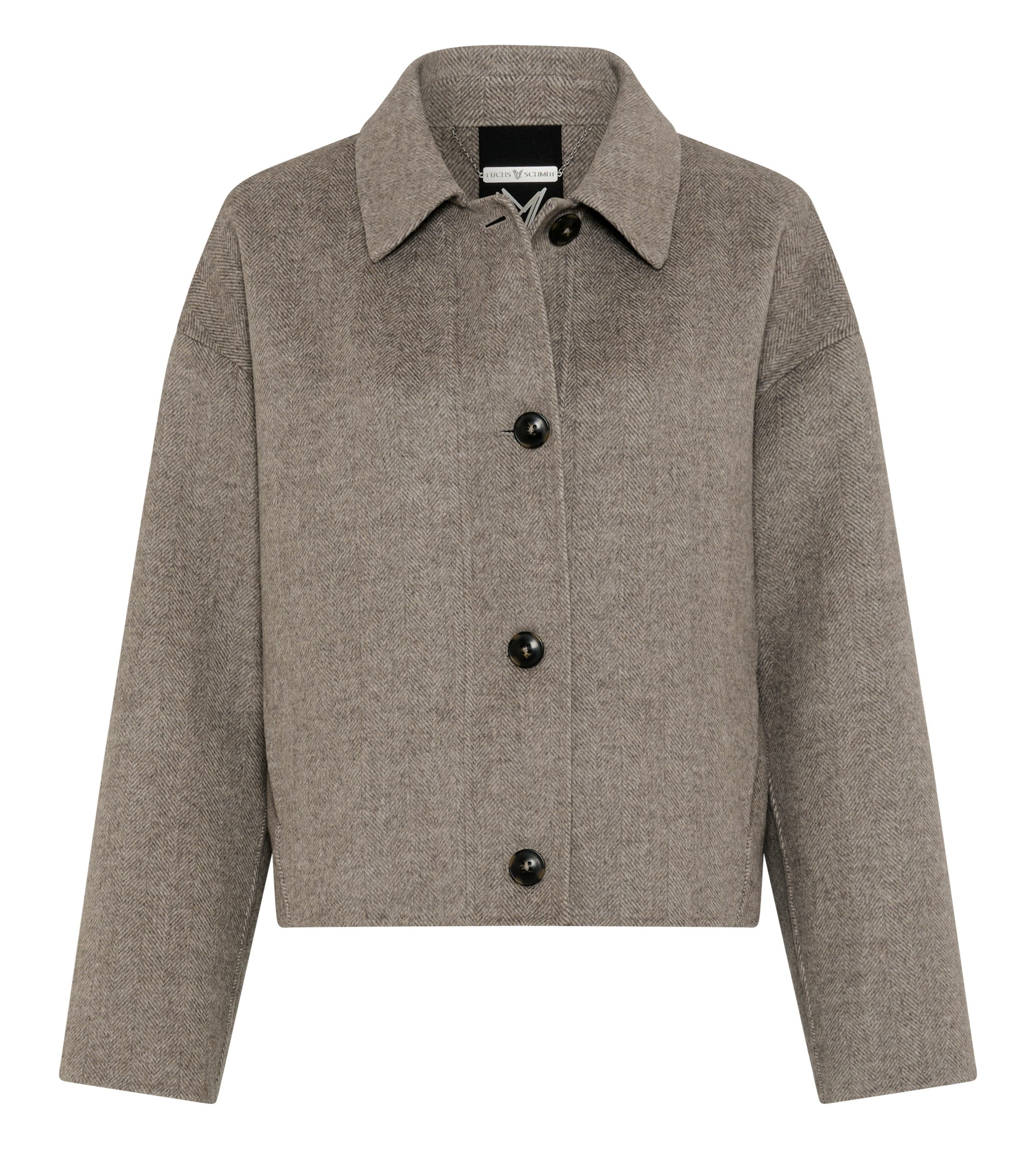 Fuchs Schmitt Wolljacke JACKE WOLLE BEIGE/KITT