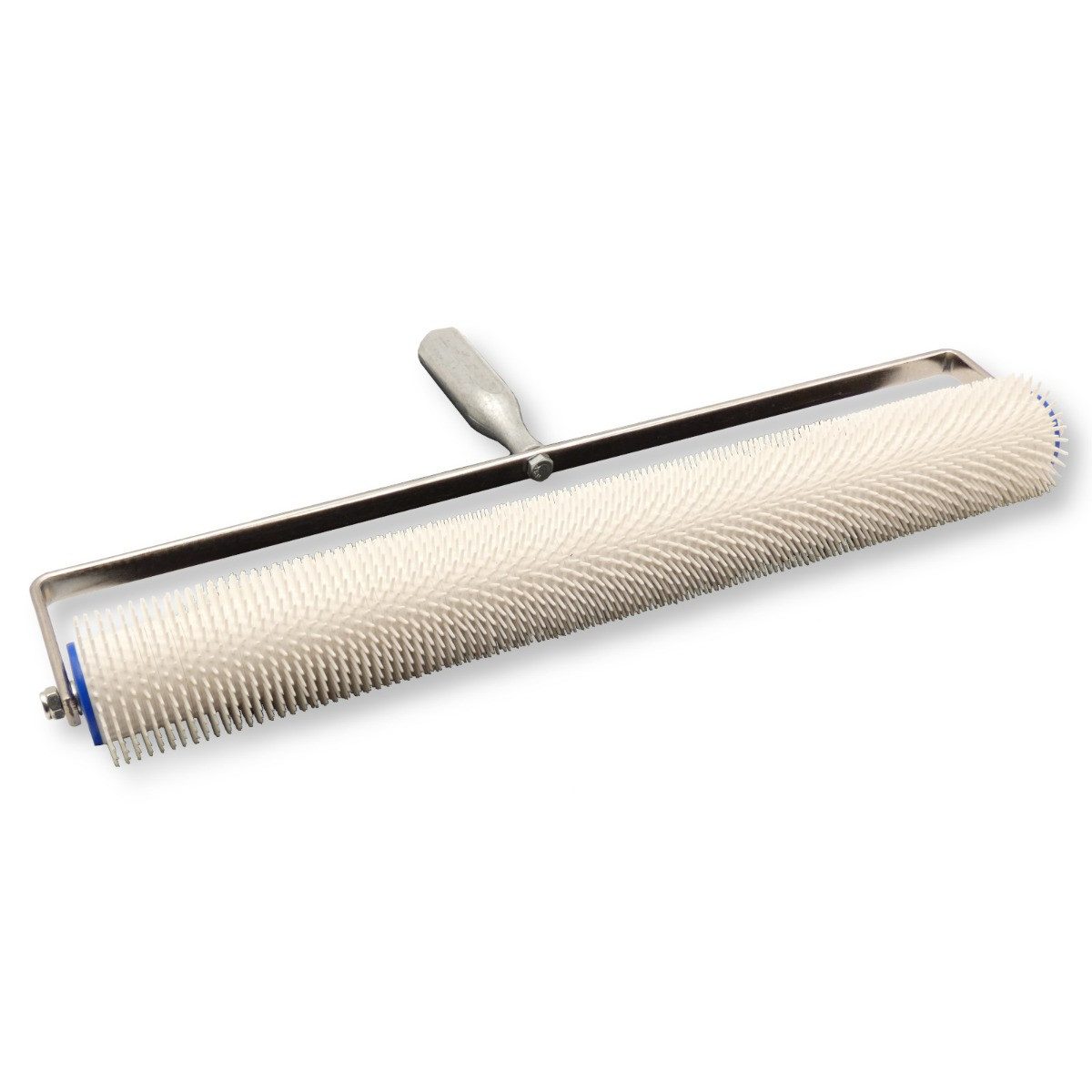DEWEPRO Bodenlegerkelle Stachelwalze mit Spritzschutz 500mm breit, Stachellänge 11mm – Bild 2 von 4