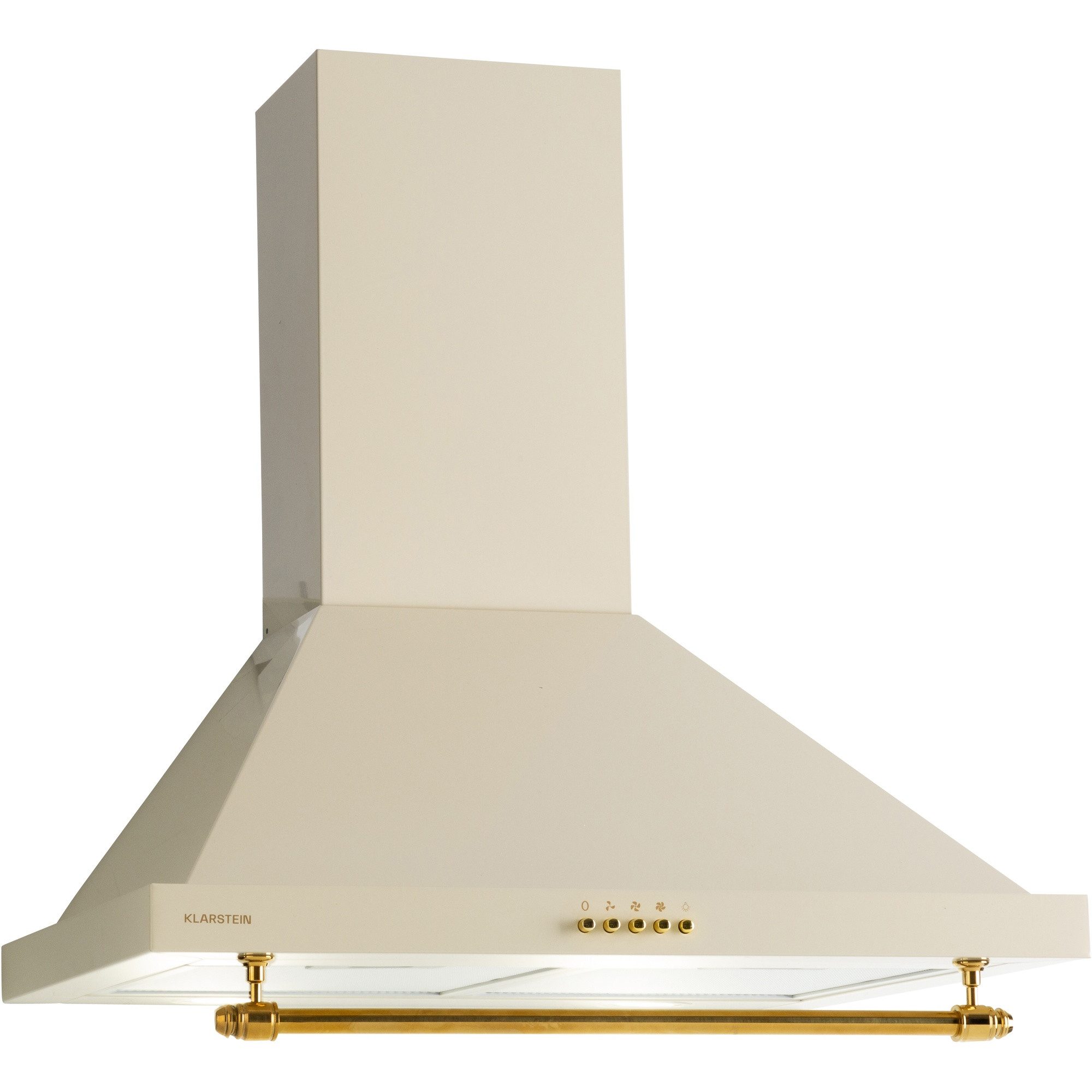 Klarstein Deckenhaube Montblanc Montblanc, Wandmonatge Umluft Abluft 60 cm LED