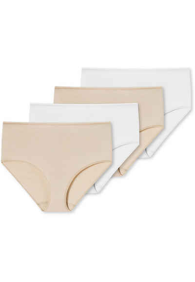 Schiesser Midislip 95/5 Organic Cotton (4-St) Midi-slip panty-s shorts