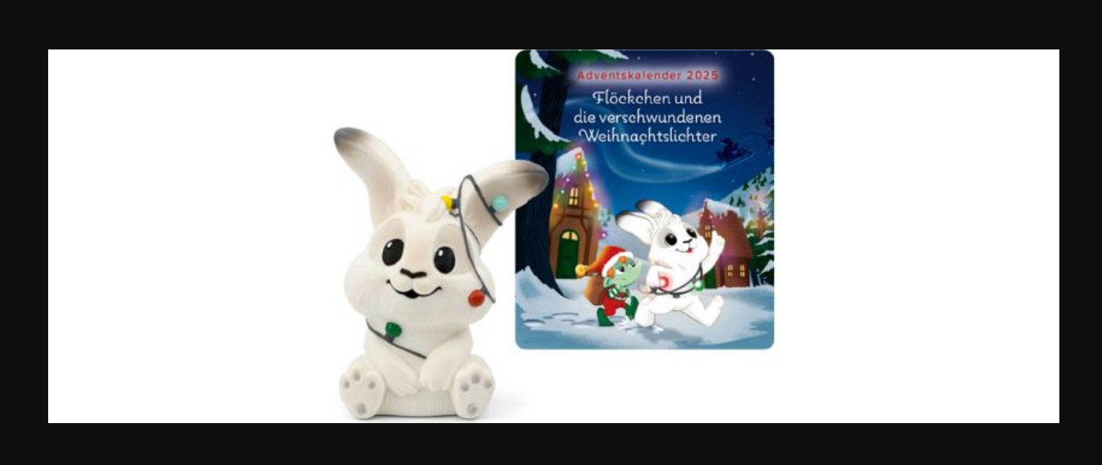 tonies Hörspielfigur Adventskalender 2025 -Flöckchen + die verschwundenen Weihnachtslichter, (1-St)