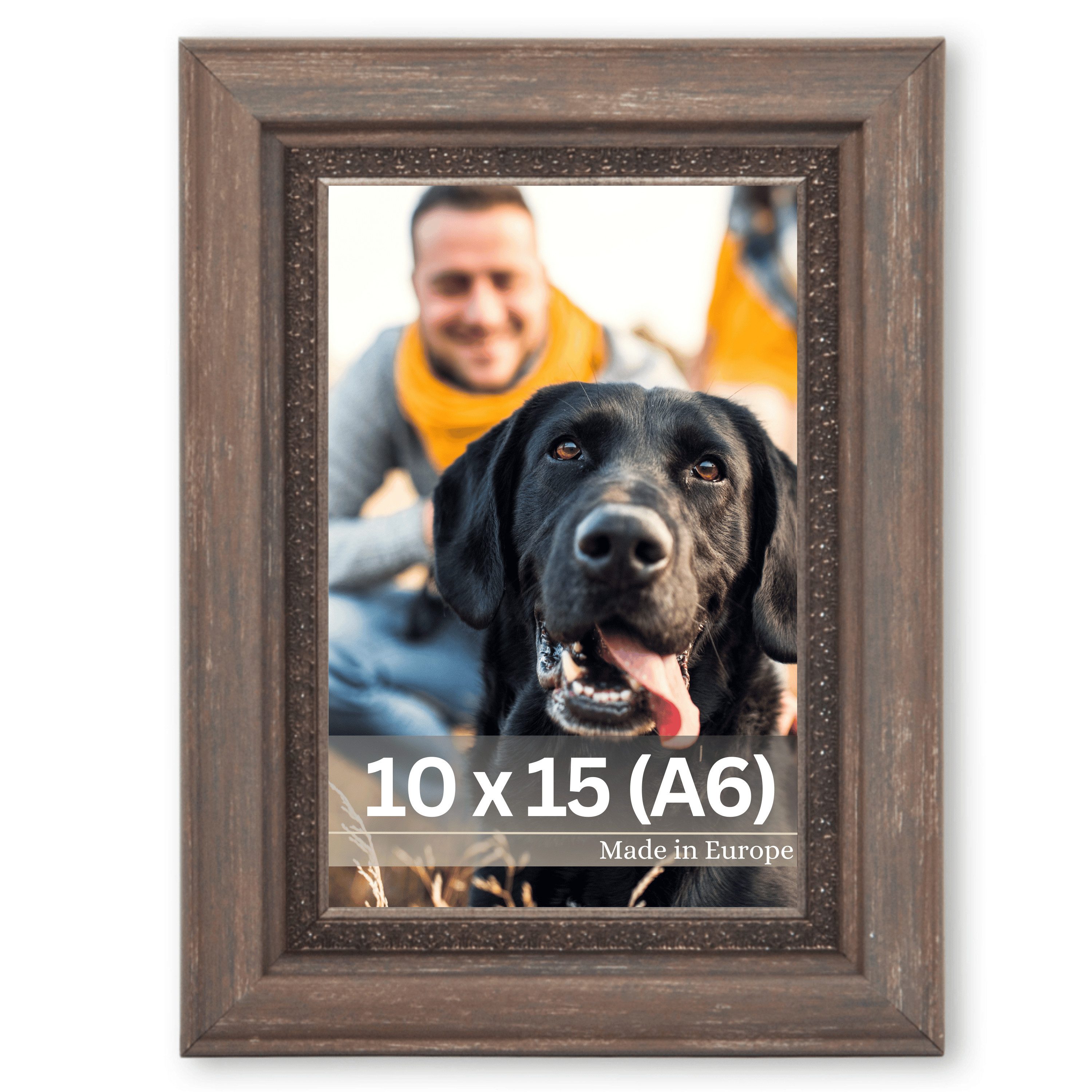 Victor (Zenith) Bilderrahmen Boho, Bilderrahmen Braun 10x15 cm (A6), Bilder günstig online kaufen