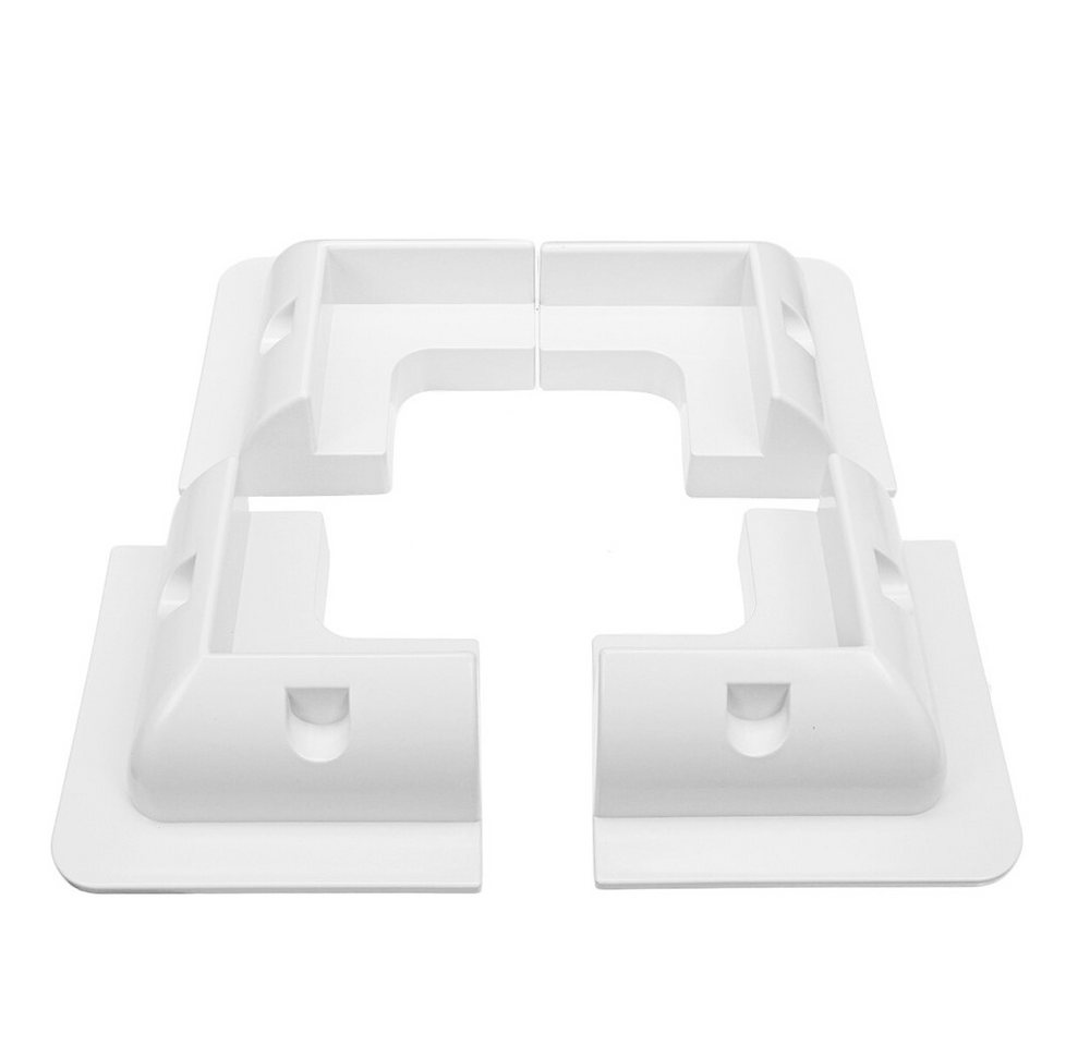 GLIESE Solarmodul-Halterung Solarpanel Halterung Montagelösung für Wohnwagen Wohnmobil Boot Zubeh, (Set, 4-tlg., solarmodul halterung)