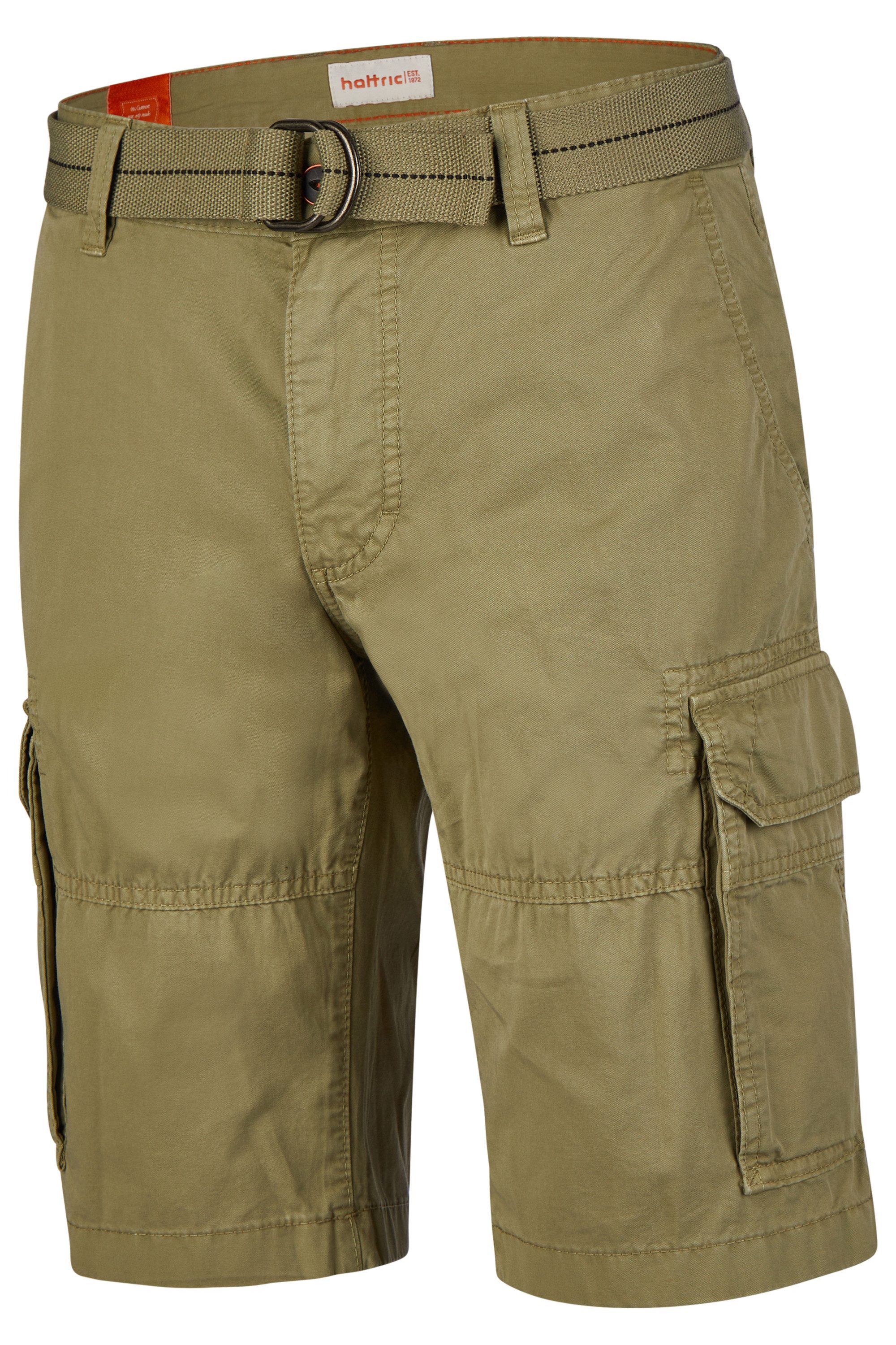 Hattric Bermudas Cargo Bermuda mit Gürtel