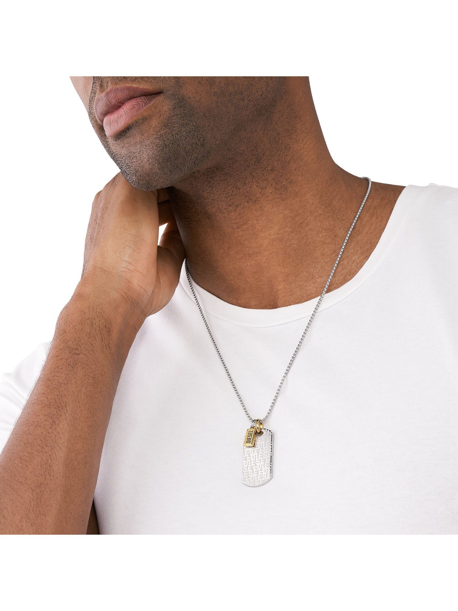 Diesel Edelstahlkette Diesel Herren-Kett...