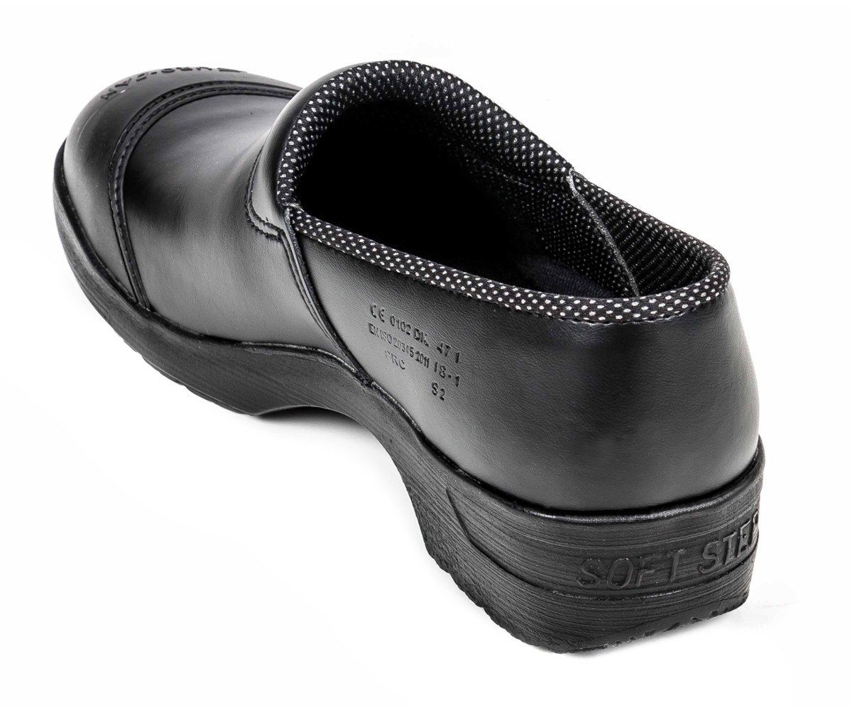 Bubble-Store Clogs, Sicherheitsschuh Halbschuh, Stahlkappe) Schuhe Arbeitsschuhe, Sicherheitsclogs, (Sandalen Sicherheitsschuh, mit Sandalen, schwarz