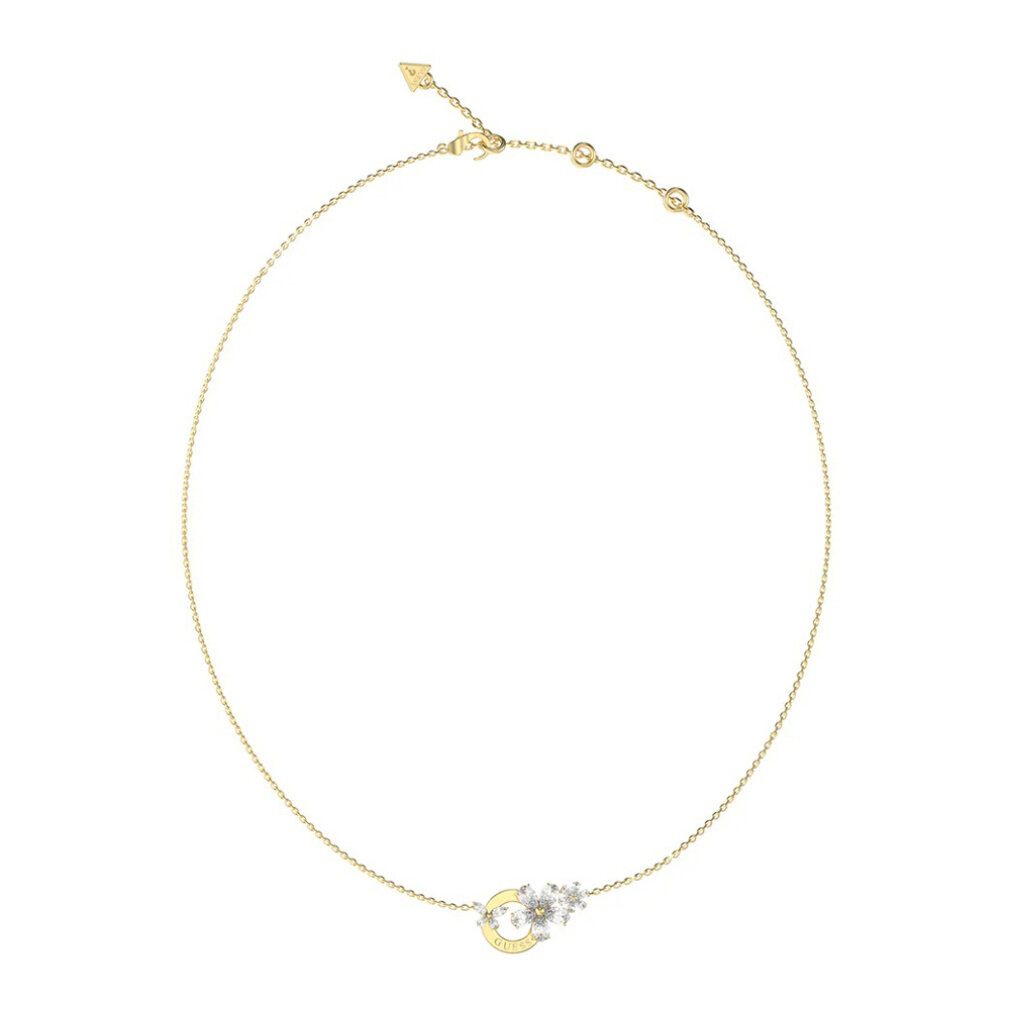 Guess Kette mit Anhänger Zarte vergolde...