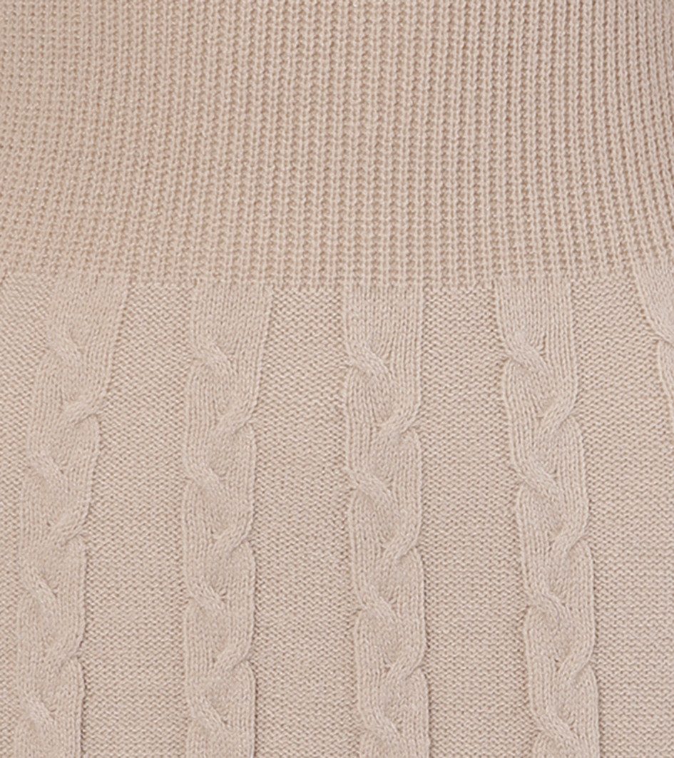 Aniston SELECTED Strickkleid mit Zopfstrickmuster