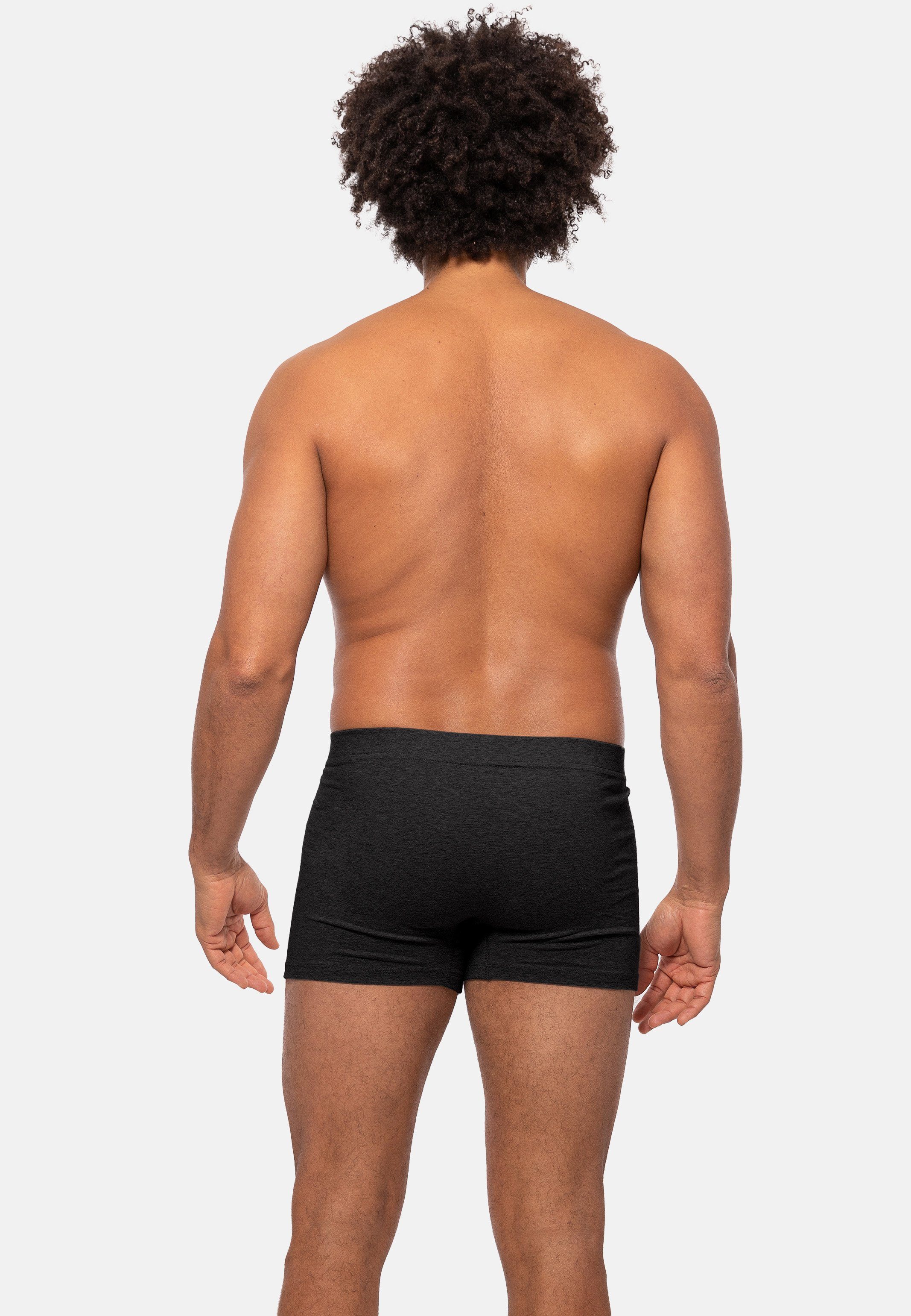 Almonu Retro Boxer 6er Pack Cotton - Melange (Spar-Set, 6-St) Retro Short / Pant - Baumwolle - ohne Eingriff – Bild 3 von 5