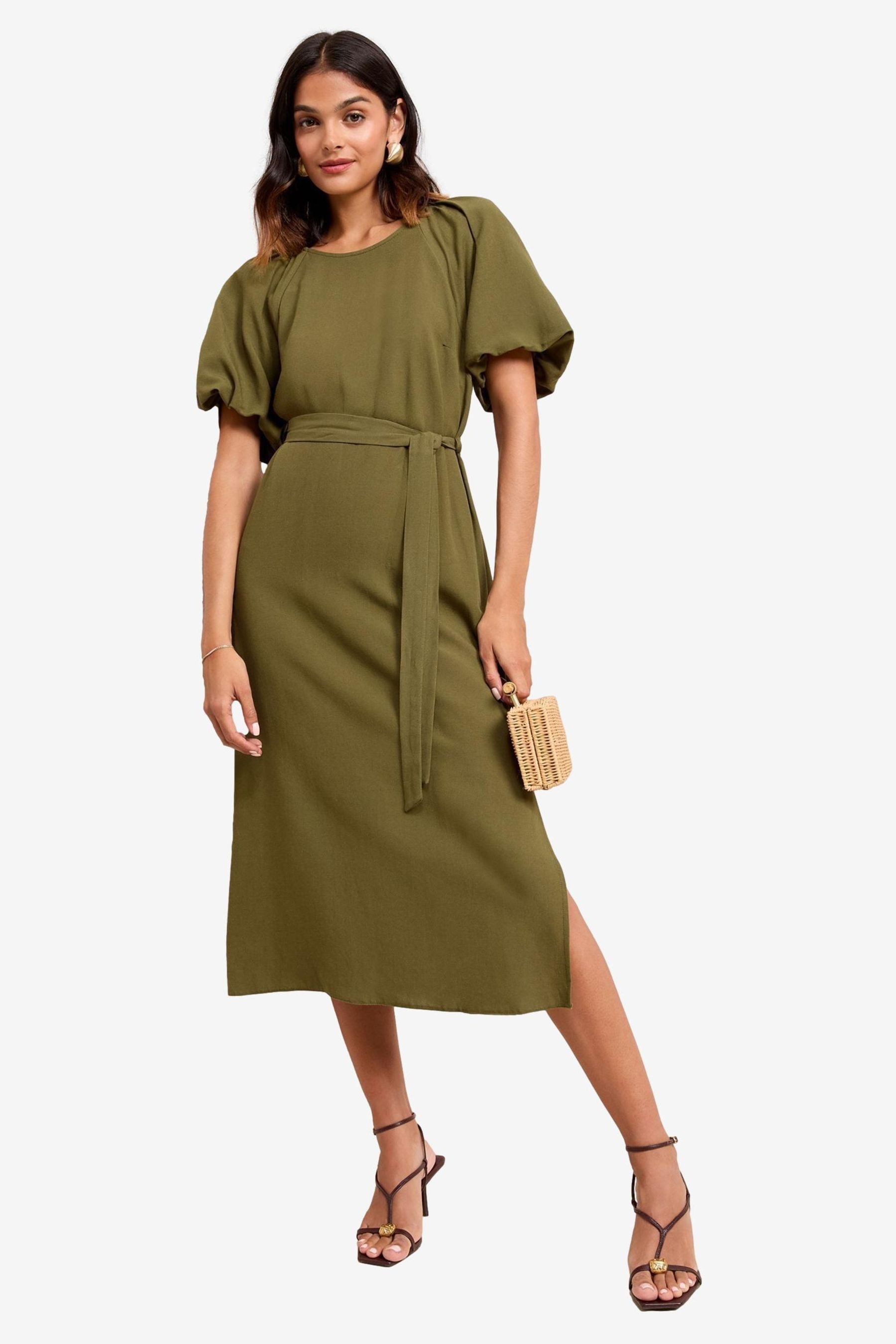 Friends Like These Midikleid Friends Like These Midikleid mit Puffärmeln Pe günstig online kaufen