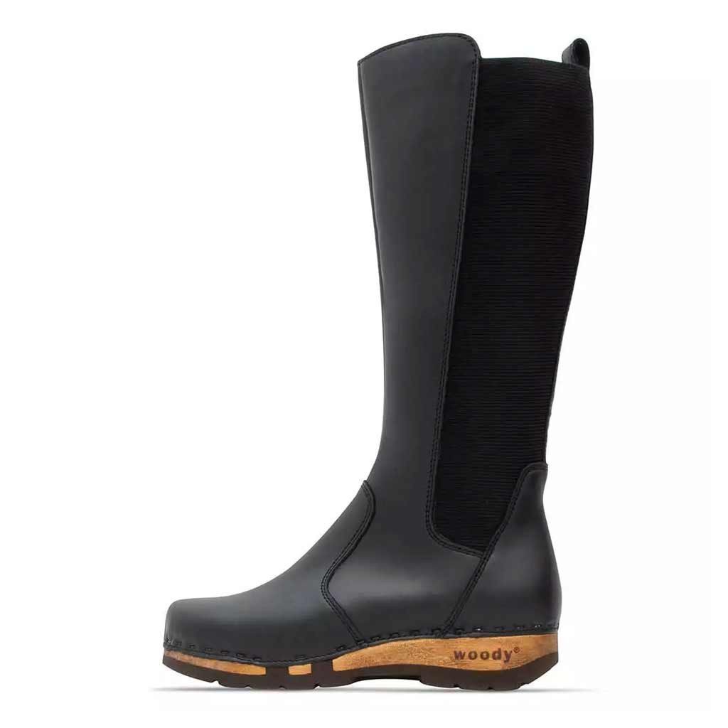 Woody Zoey Damen Clog Stiefel woody® Stiefelette