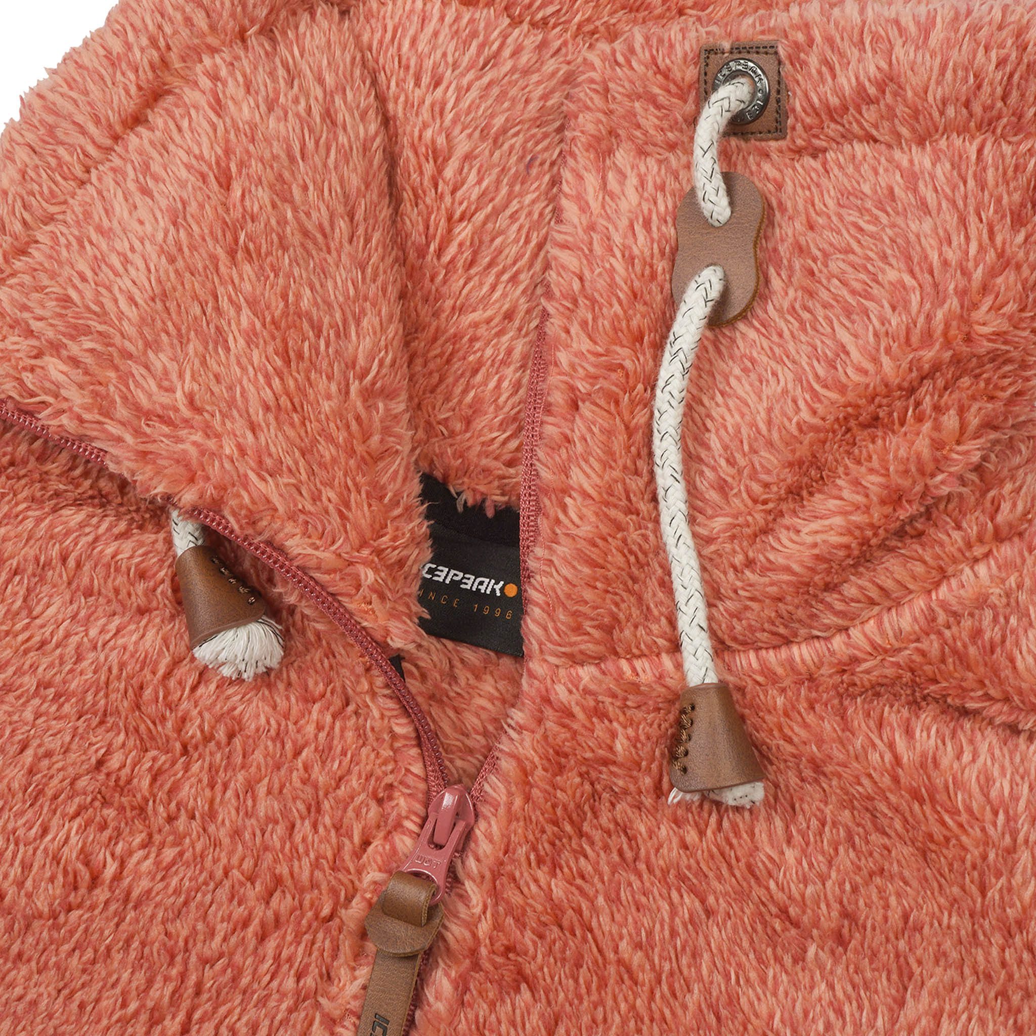 Icepeak Fleecejacke Colony aus flauschigem Material – Bild 4 von 5