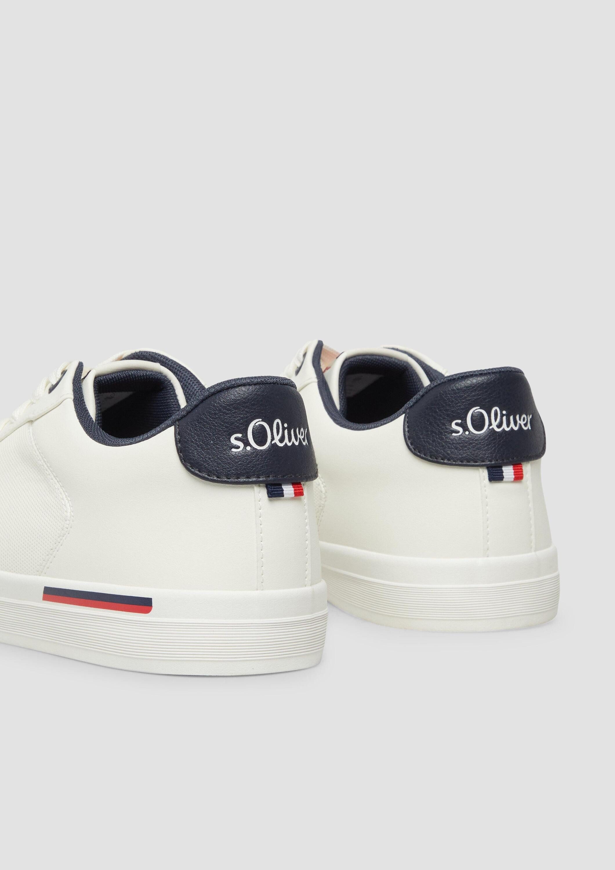 s.Oliver Sneakers Sneaker Sneaker in Leder-Optik