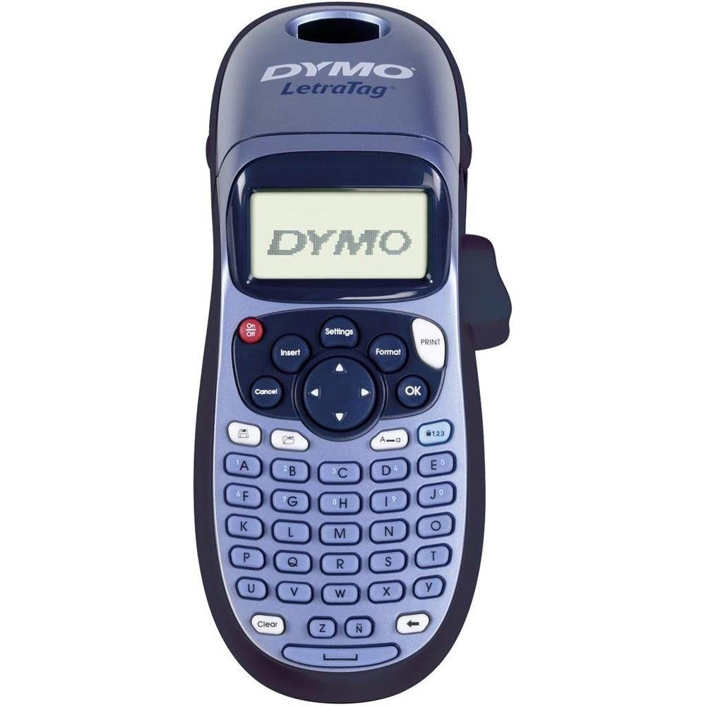 DYMO S0883990 LetraTag LT-100H Etikettendrucker, (Mobiles Beschriftungsgerät Handgerät Blau)
