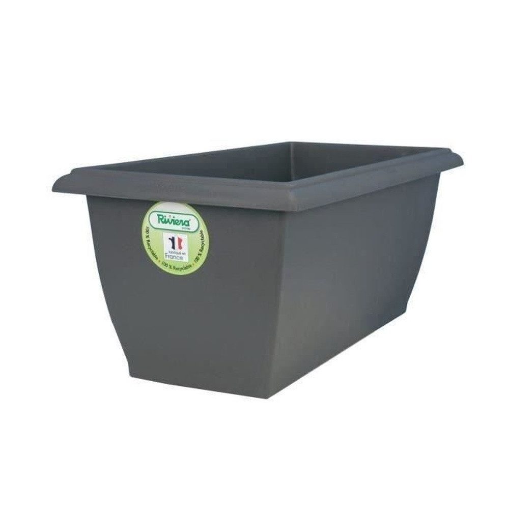 Riviera System Jardiniere Riviera Jardiniere Evolution – 80 x 40 x H 32 cm – 64 L – Grau