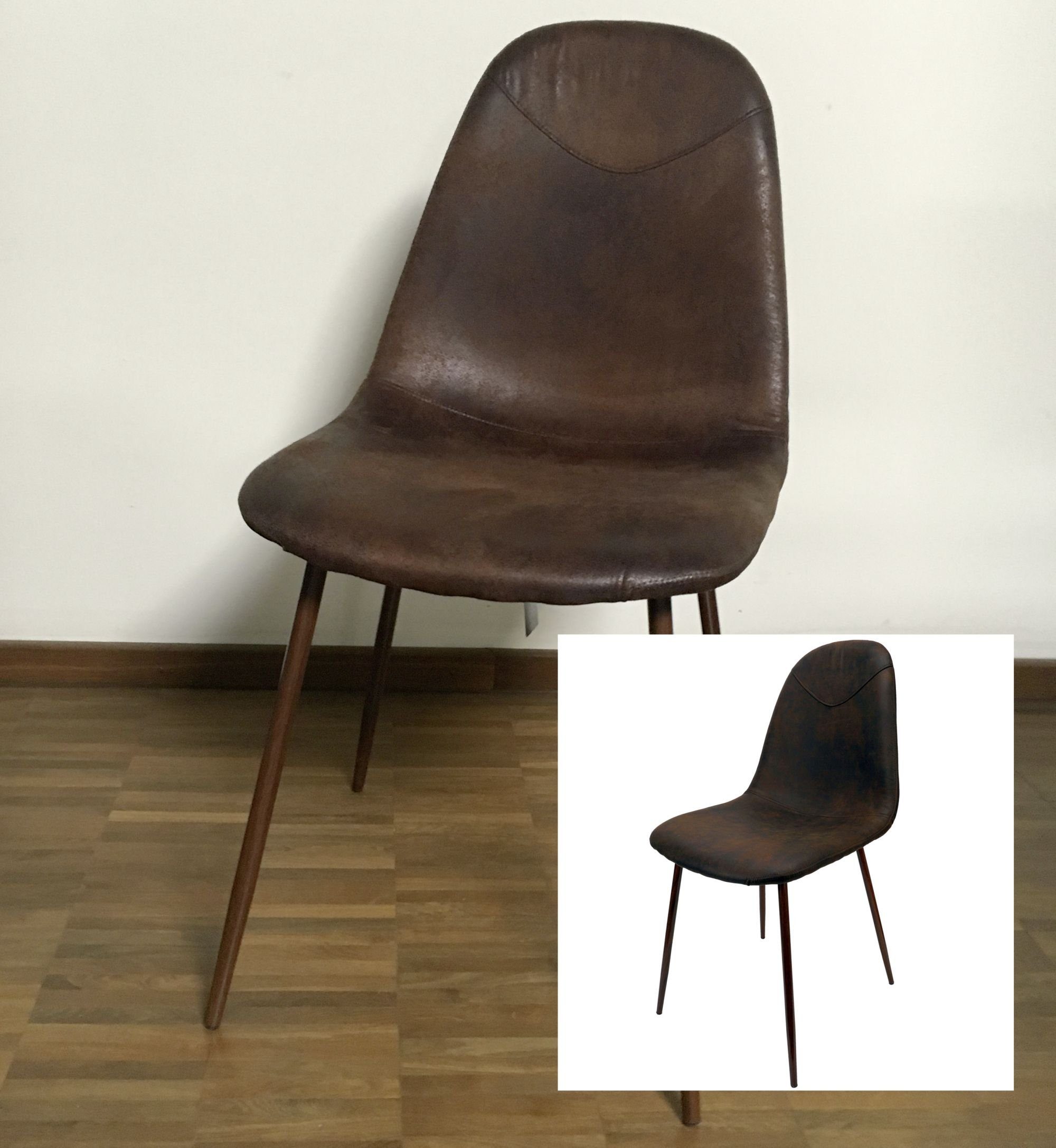 dynamic24 Esszimmerstuhl, 2x Kunstleder Schalenstuhl Esszimmerstuhl Küche  Esszimmer Stuhl Set Stühle online kaufen | OTTO